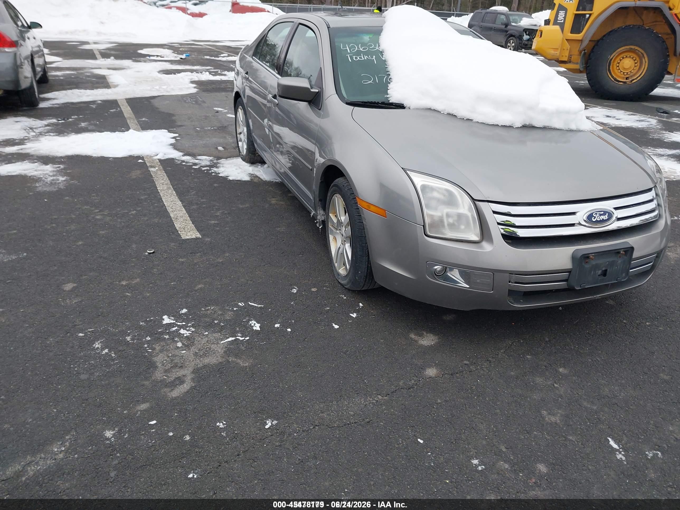 2008 Ford Fusion Sel Gray vin: 3FAHP02148R138291