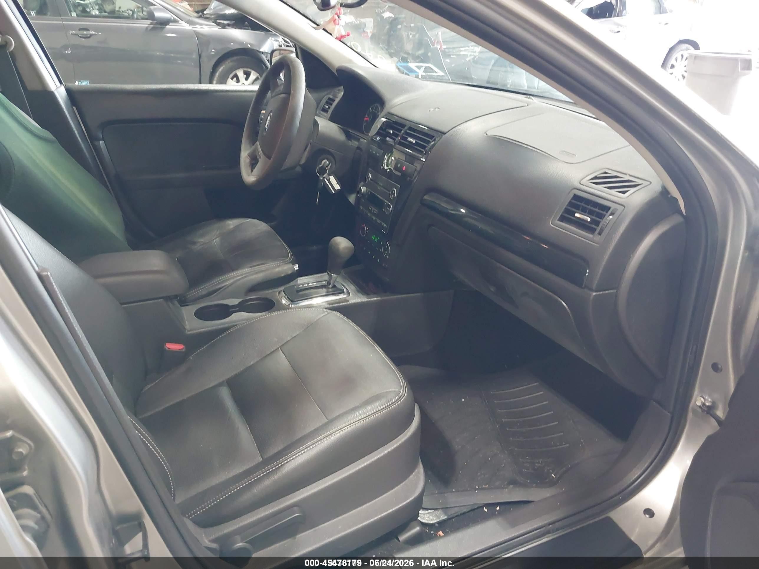 2008 Ford Fusion Sel Gray vin: 3FAHP02148R138291