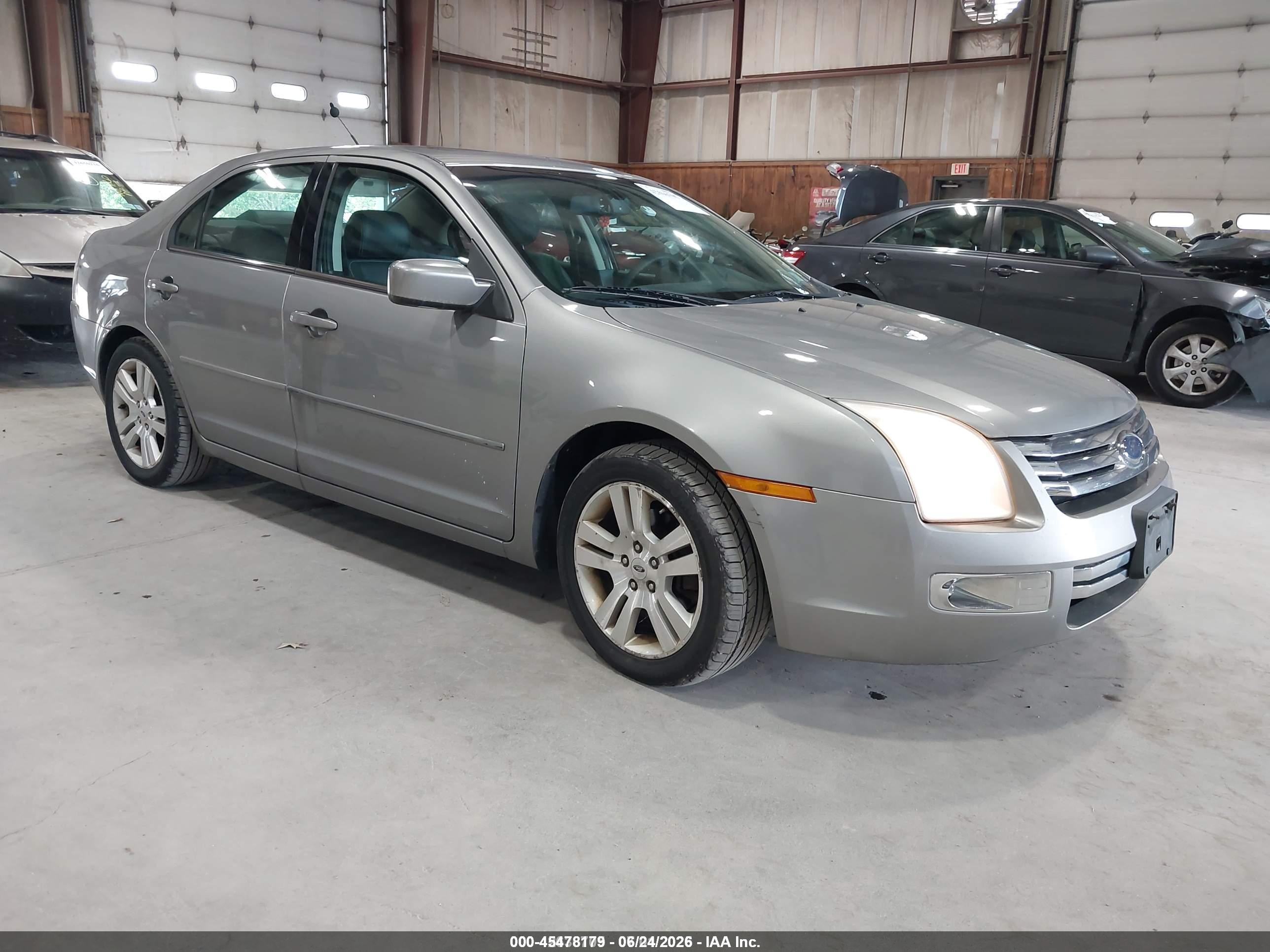 2008 Ford Fusion Sel Gray vin: 3FAHP02148R138291