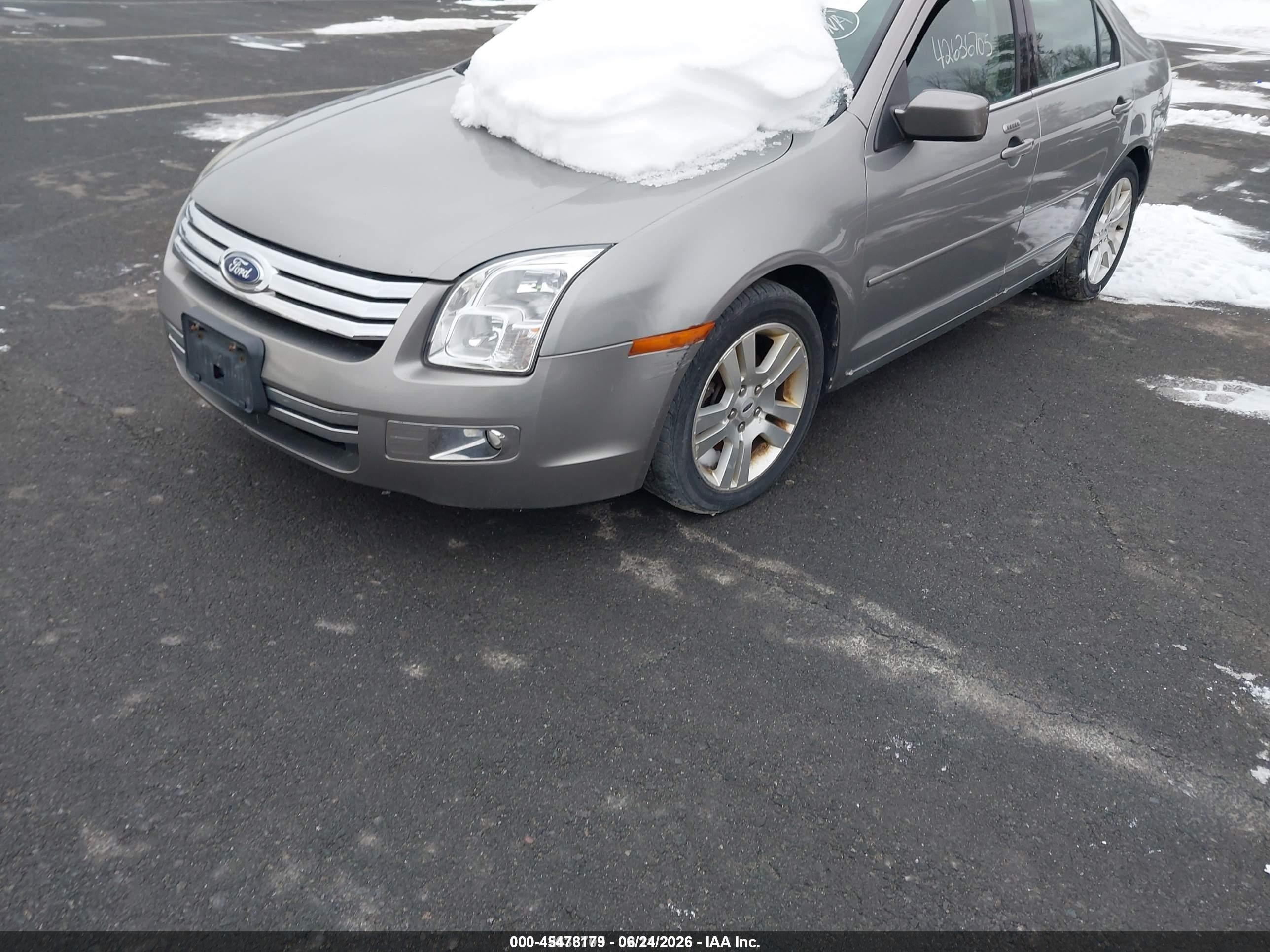 2008 Ford Fusion Sel Gray vin: 3FAHP02148R138291