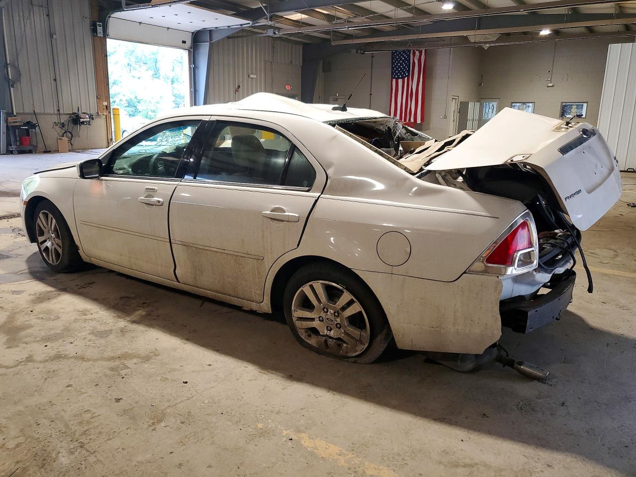 2009 Ford Fusion White vin: 3FAHP02149R176976