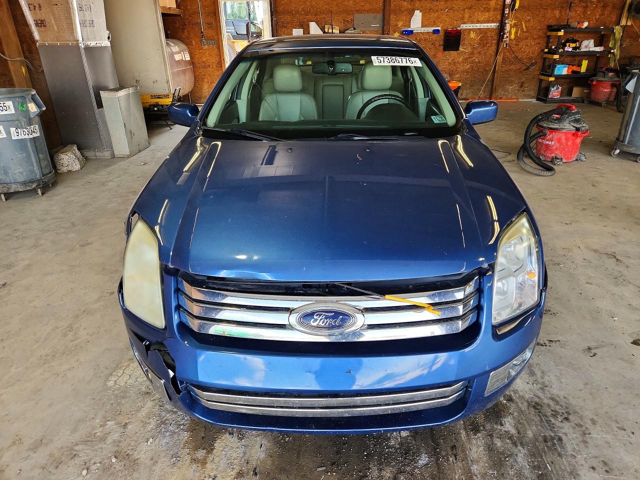 2009 Ford Fusion Sel Blue vin: 3FAHP02159R106841