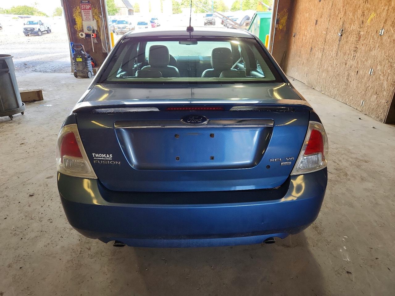 2009 Ford Fusion Sel Blue vin: 3FAHP02159R106841