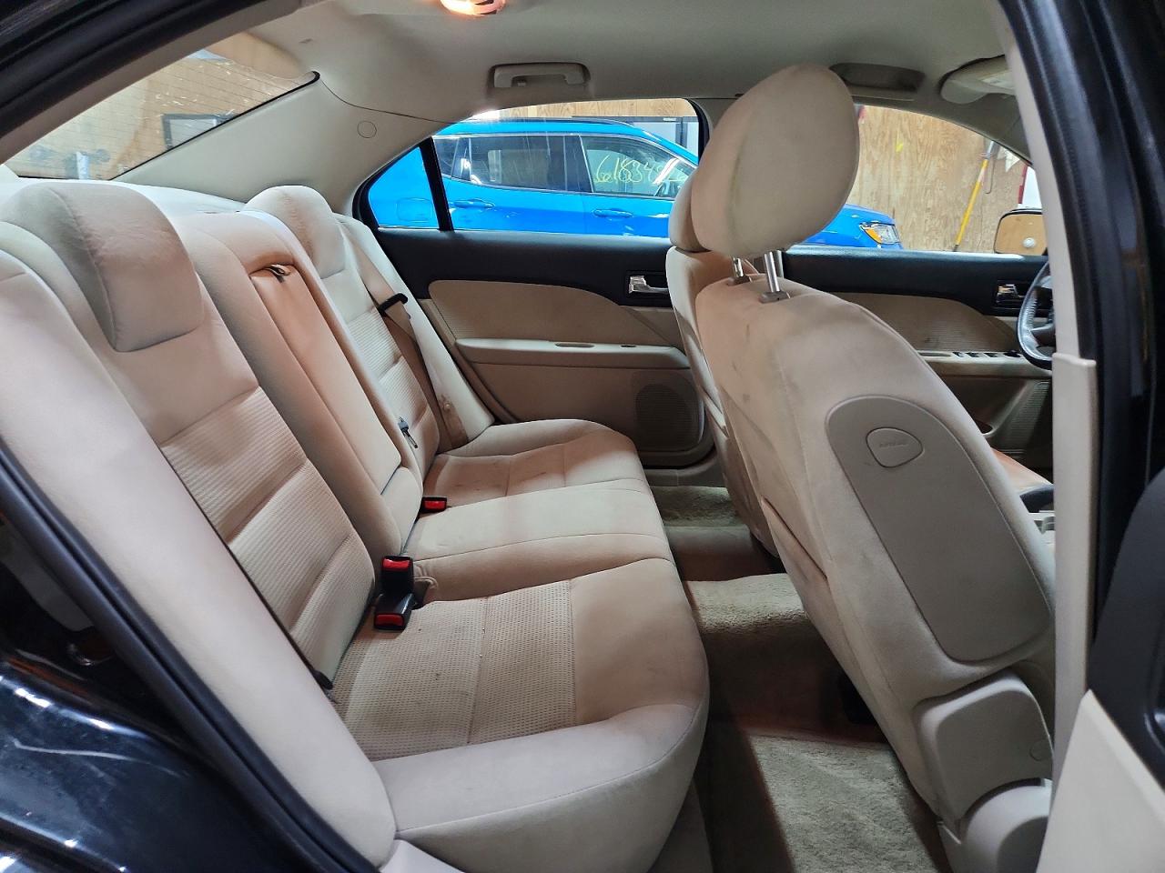2007 Ford Fusion Sel Black vin: 3FAHP02167R141191