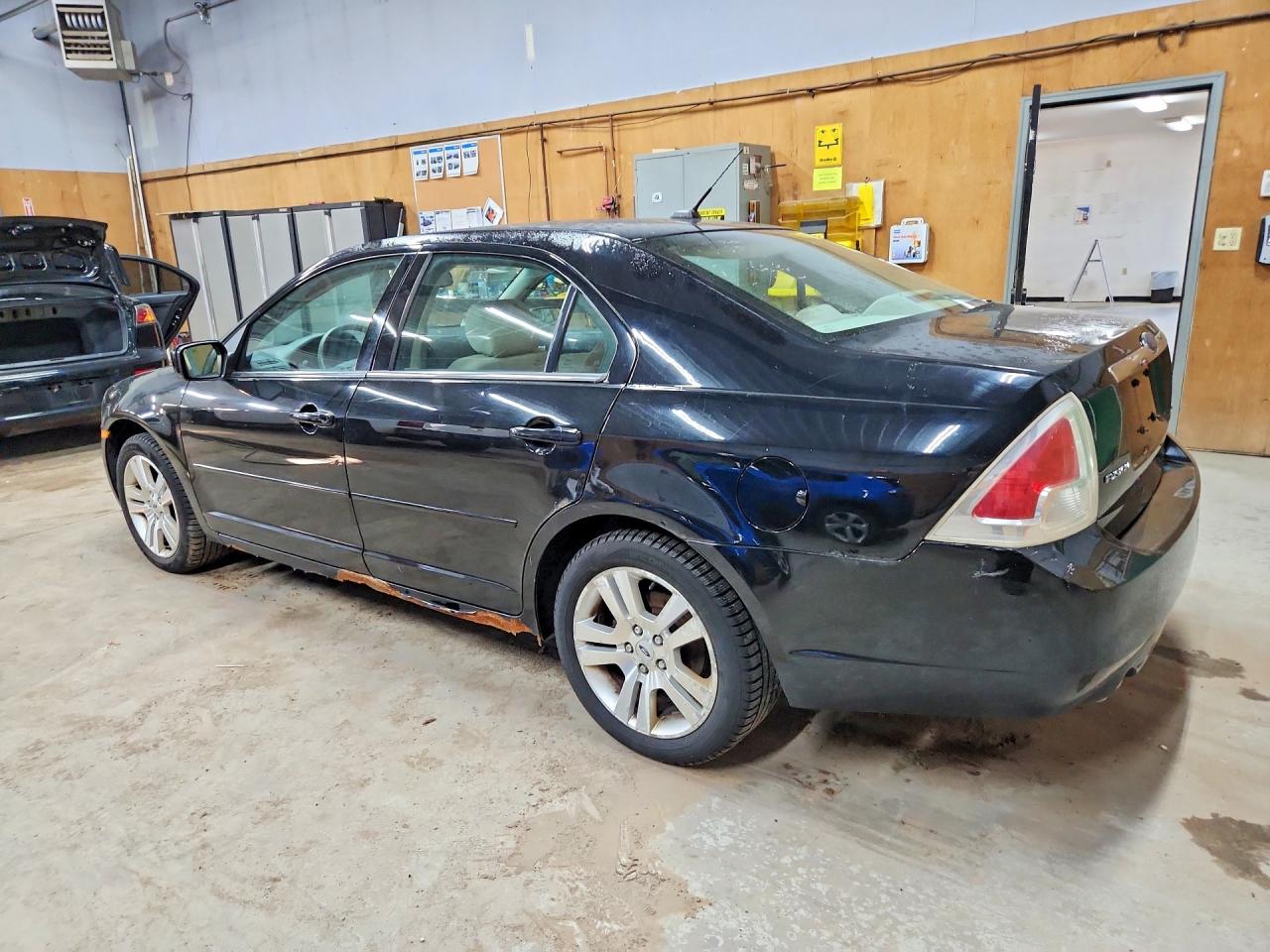2007 Ford Fusion Sel Black vin: 3FAHP02167R141191