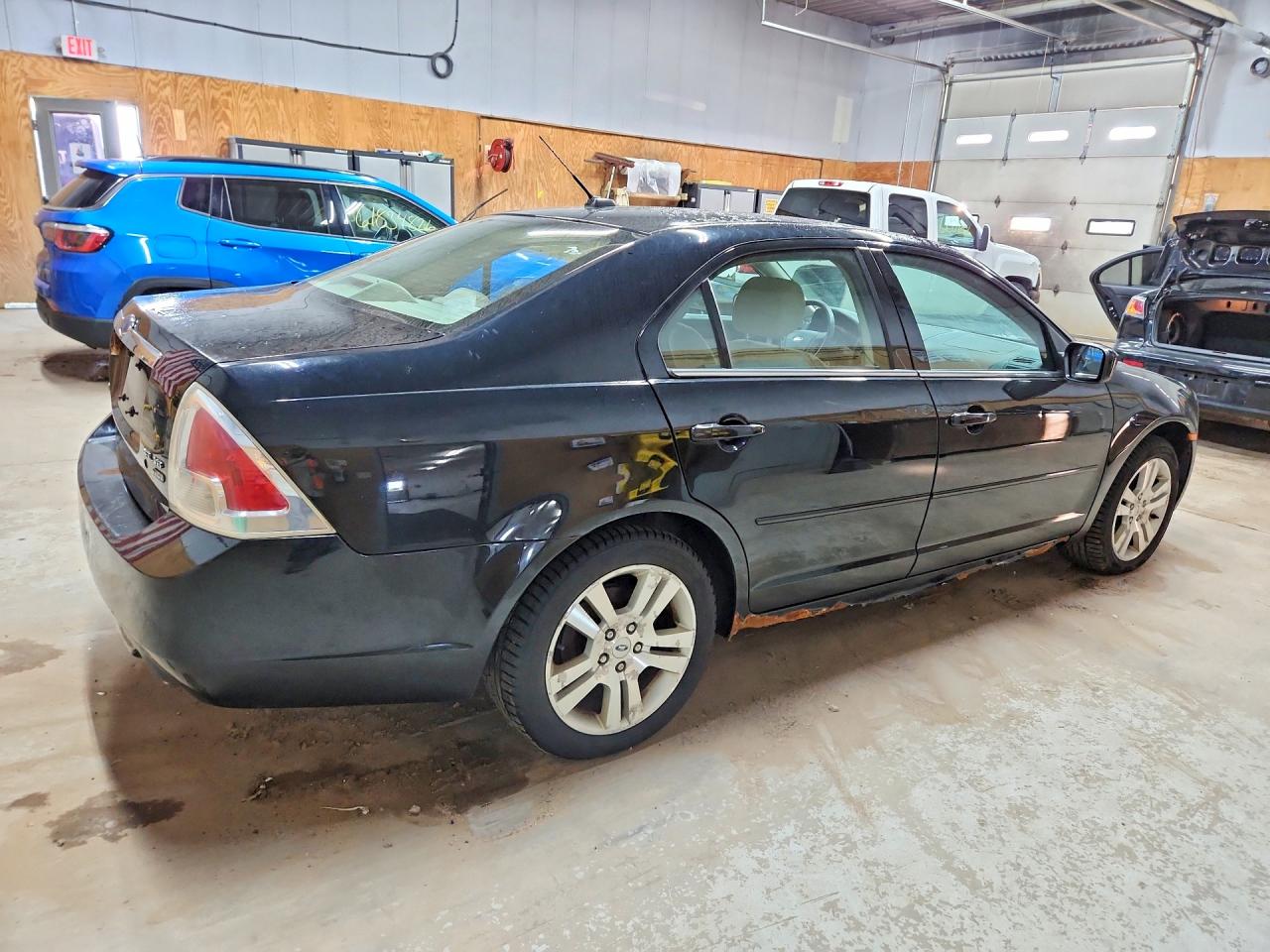 2007 Ford Fusion Sel Black vin: 3FAHP02167R141191