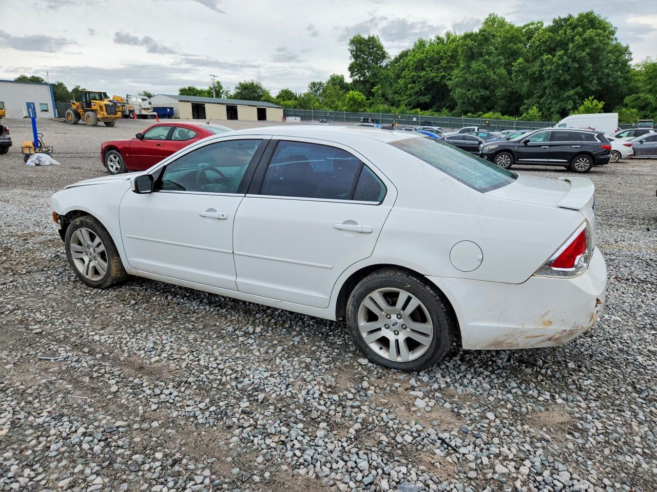 2007 Ford Fusion Sel White vin: 3FAHP02167R189399