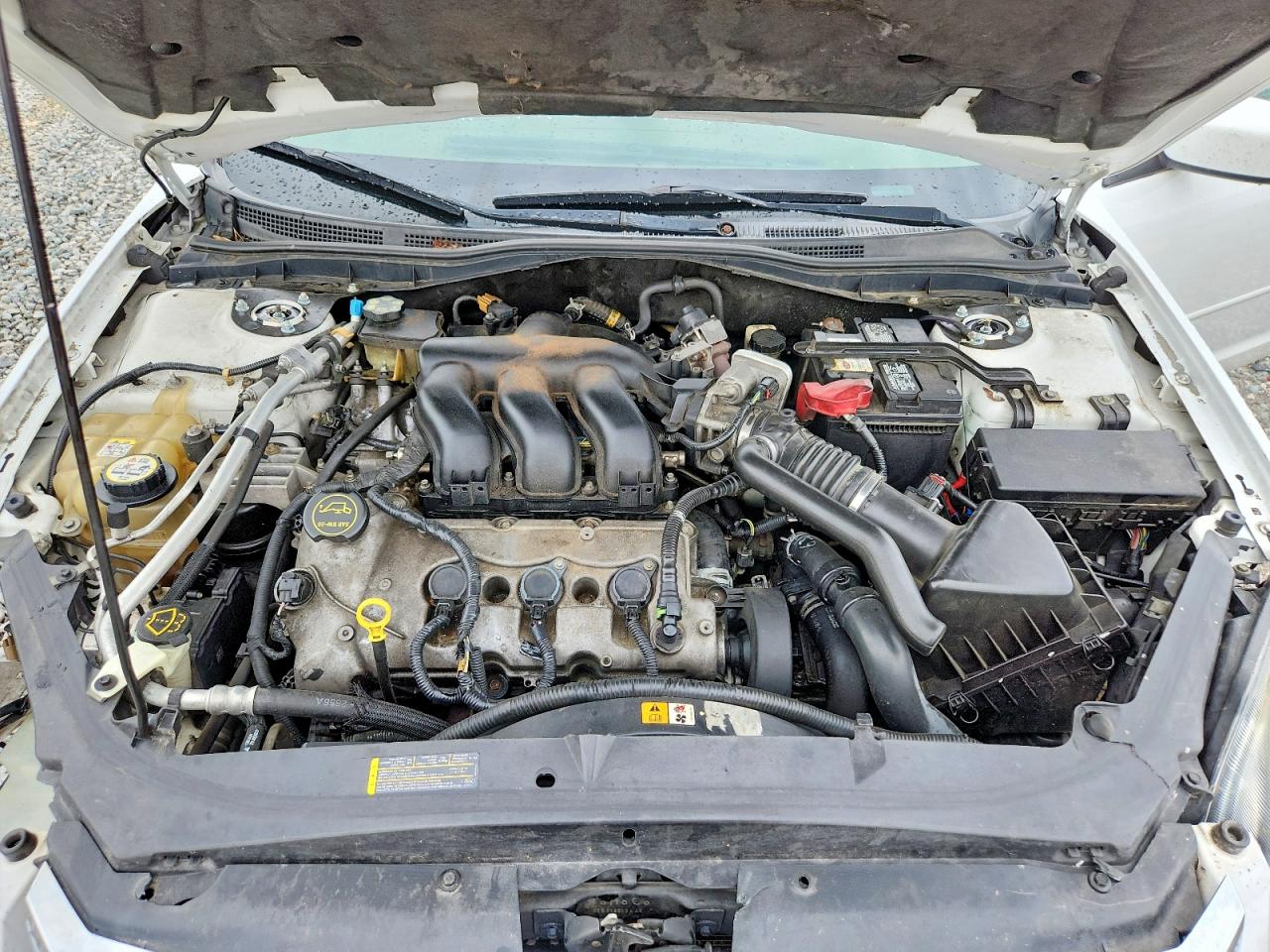 2007 Ford Fusion Sel White vin: 3FAHP02167R189399
