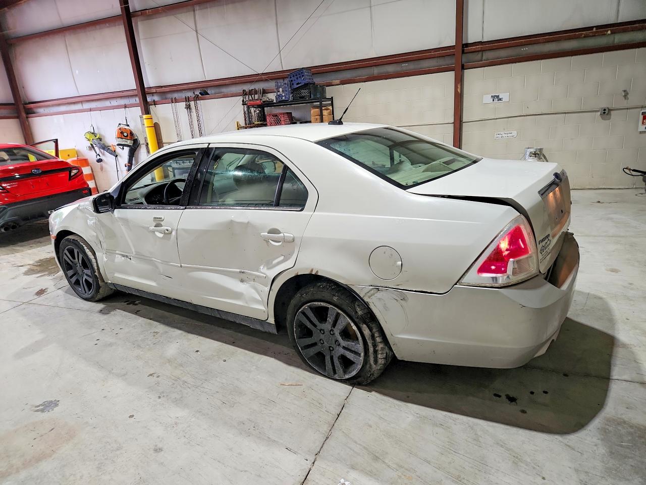 2008 Ford Fusion Sel White vin: 3FAHP02168R140947