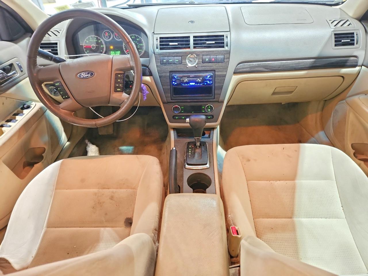 2008 Ford Fusion Sel White vin: 3FAHP02168R140947