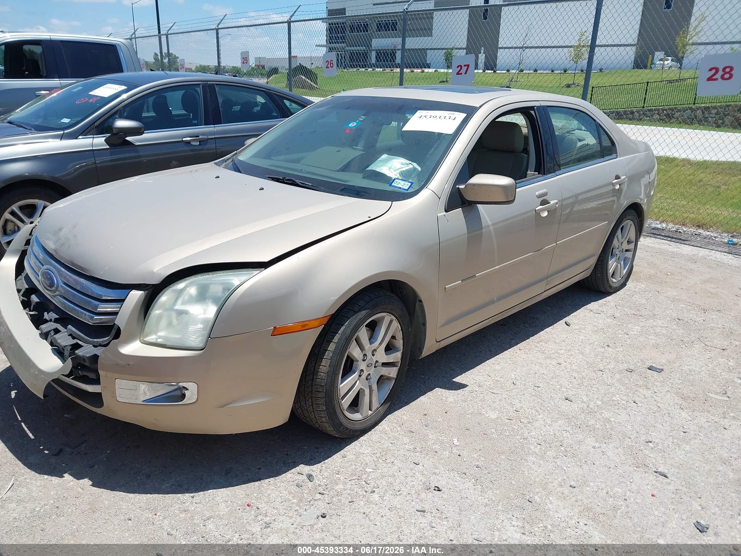 2008 Ford Fusion Sel Gold vin: 3FAHP02168R220717