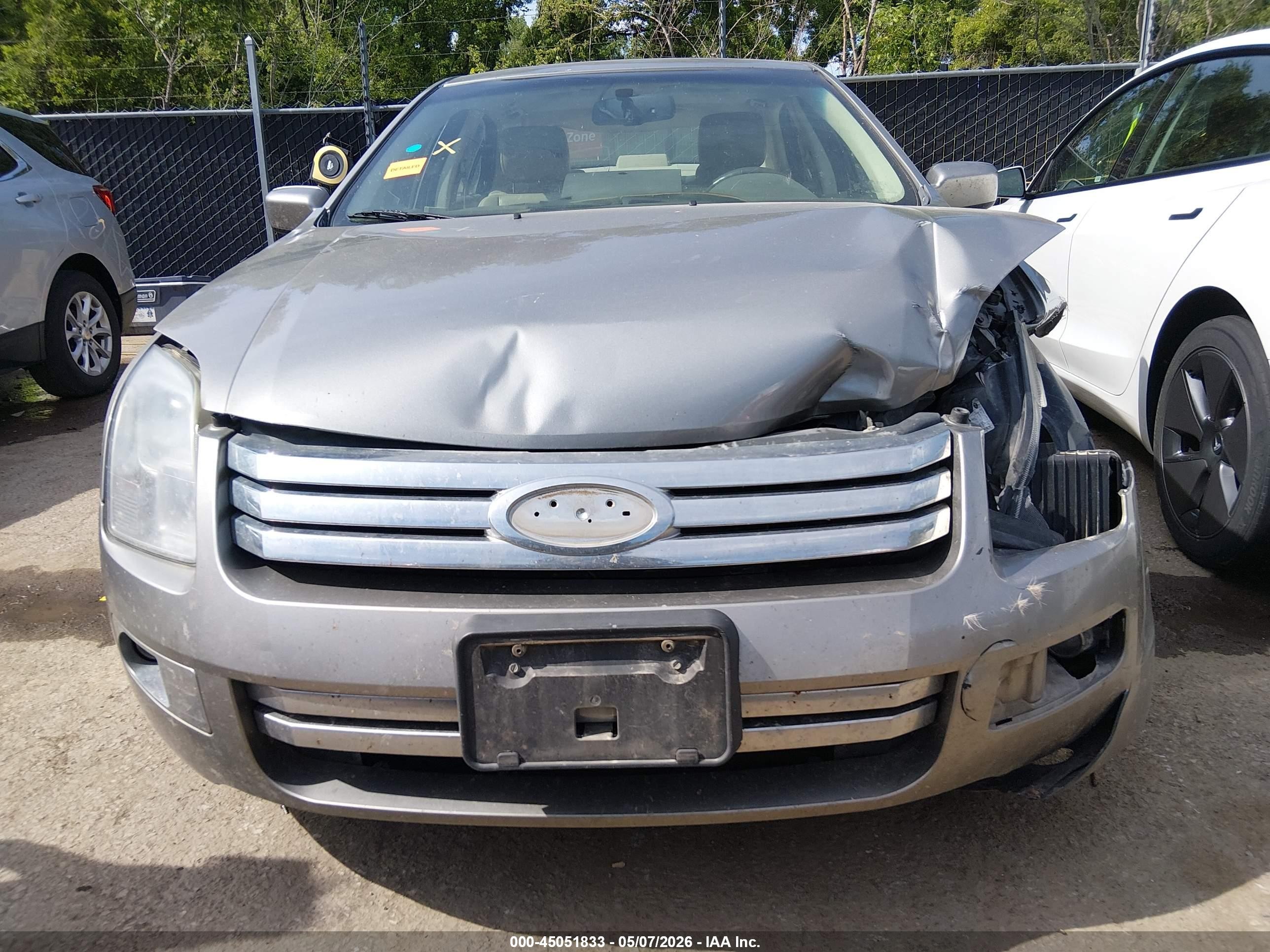 2008 Ford Fusion Sel Gray vin: 3FAHP02178R159121
