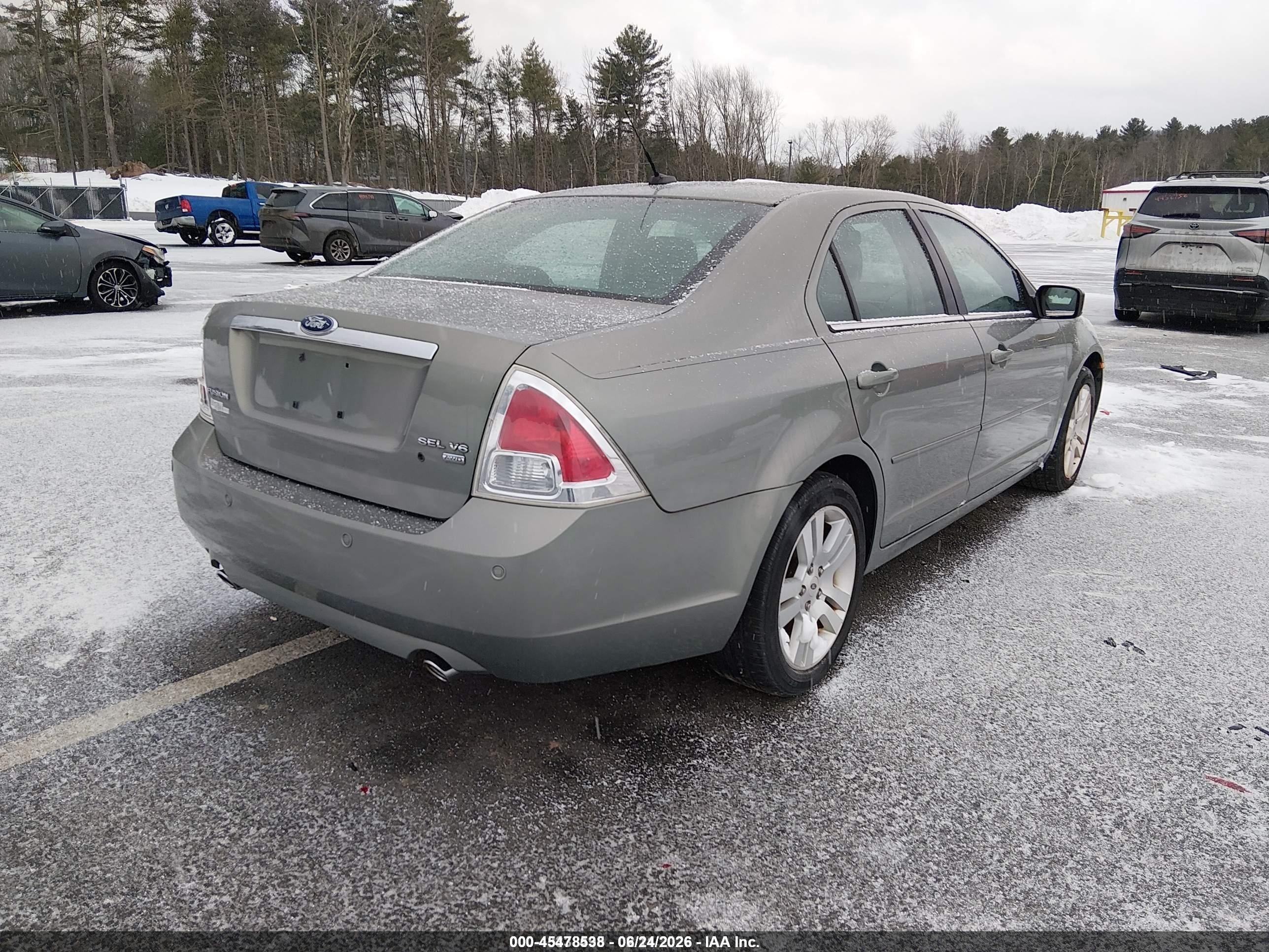 2008 Ford Fusion Sel Green vin: 3FAHP02188R173951