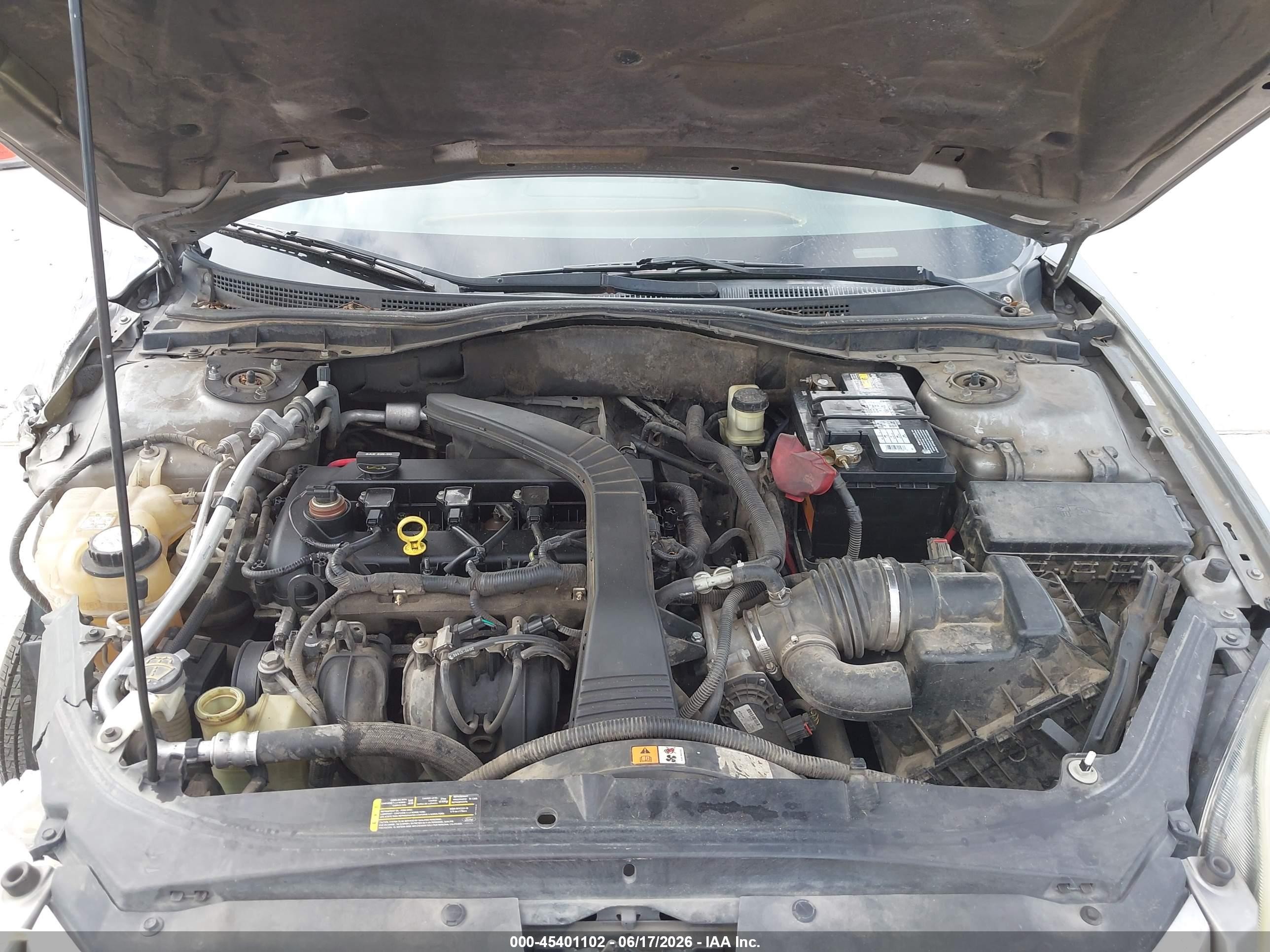 2008 Ford Fusion S Silver vin: 3FAHP06Z18R193667