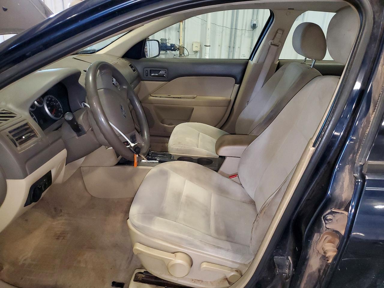 2008 Ford Fusion S Blue vin: 3FAHP06Z28R123210