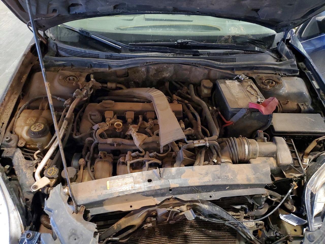 2008 Ford Fusion S Blue vin: 3FAHP06Z28R123210