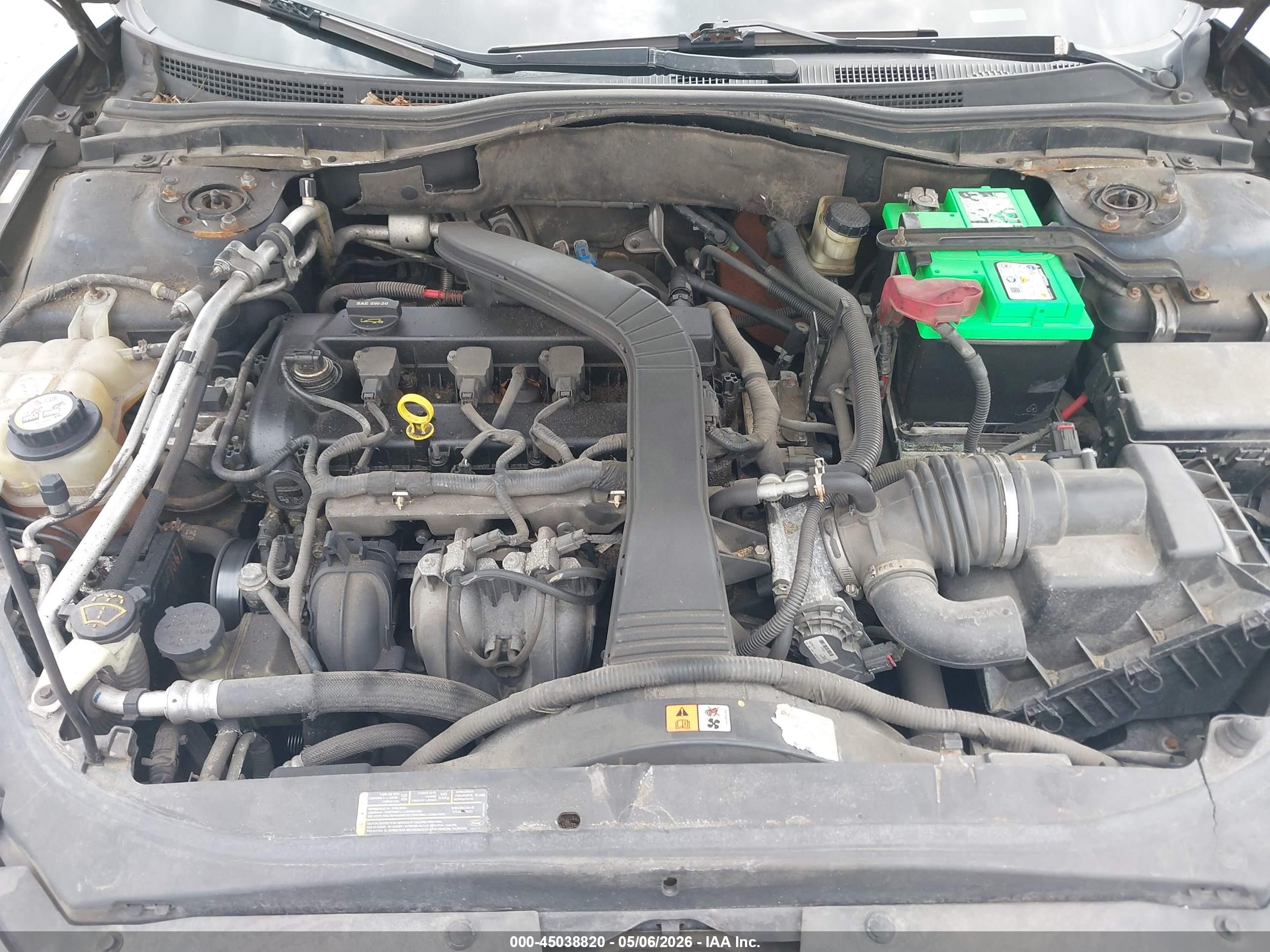 2008 Ford Fusion S Dark Blue vin: 3FAHP06Z28R147815
