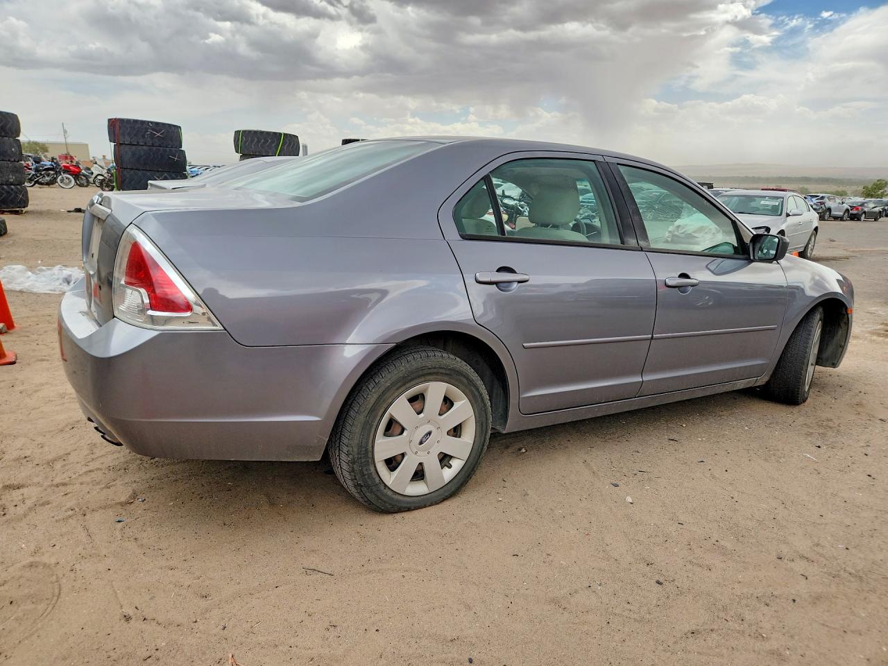 2007 Ford Fusion S Silver vin: 3FAHP06Z37R109038