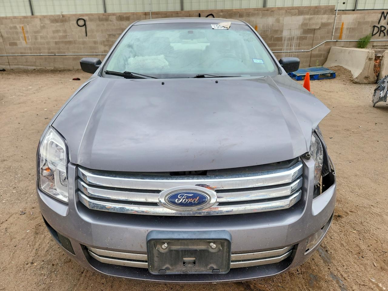 2007 Ford Fusion S Silver vin: 3FAHP06Z37R109038