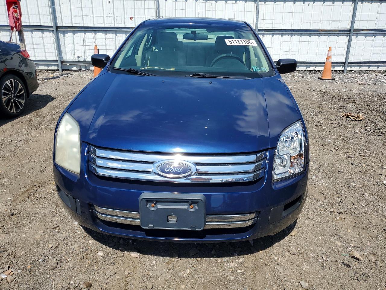 2007 Ford Fusion S Blue vin: 3FAHP06Z37R259778