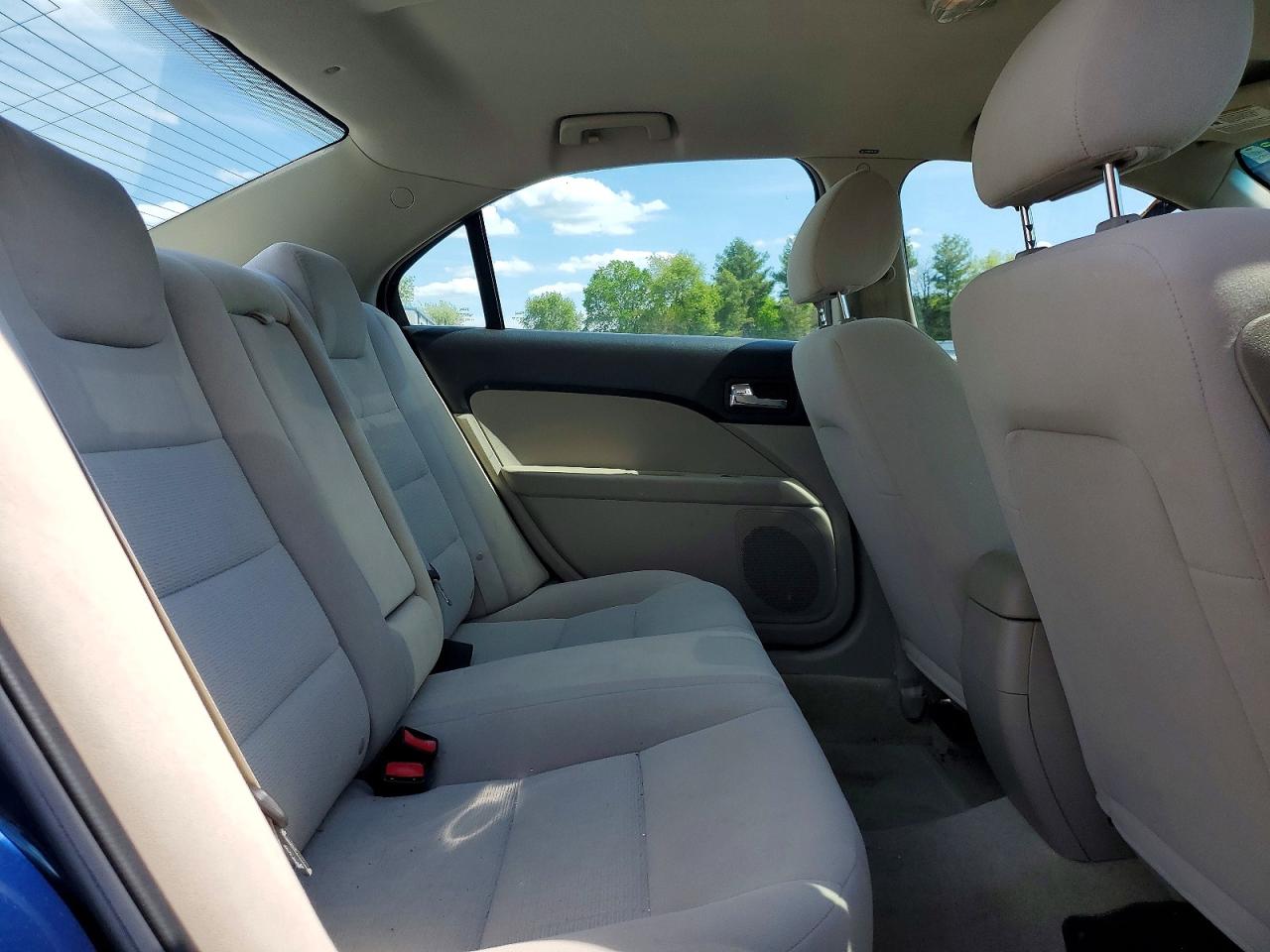 2007 Ford Fusion S Blue vin: 3FAHP06Z37R259778