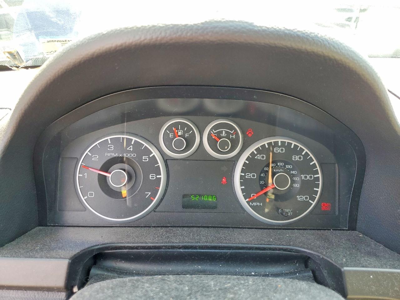 2007 Ford Fusion S Blue vin: 3FAHP06Z37R259778