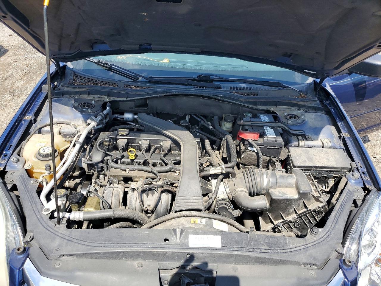 2007 Ford Fusion S Blue vin: 3FAHP06Z37R259778