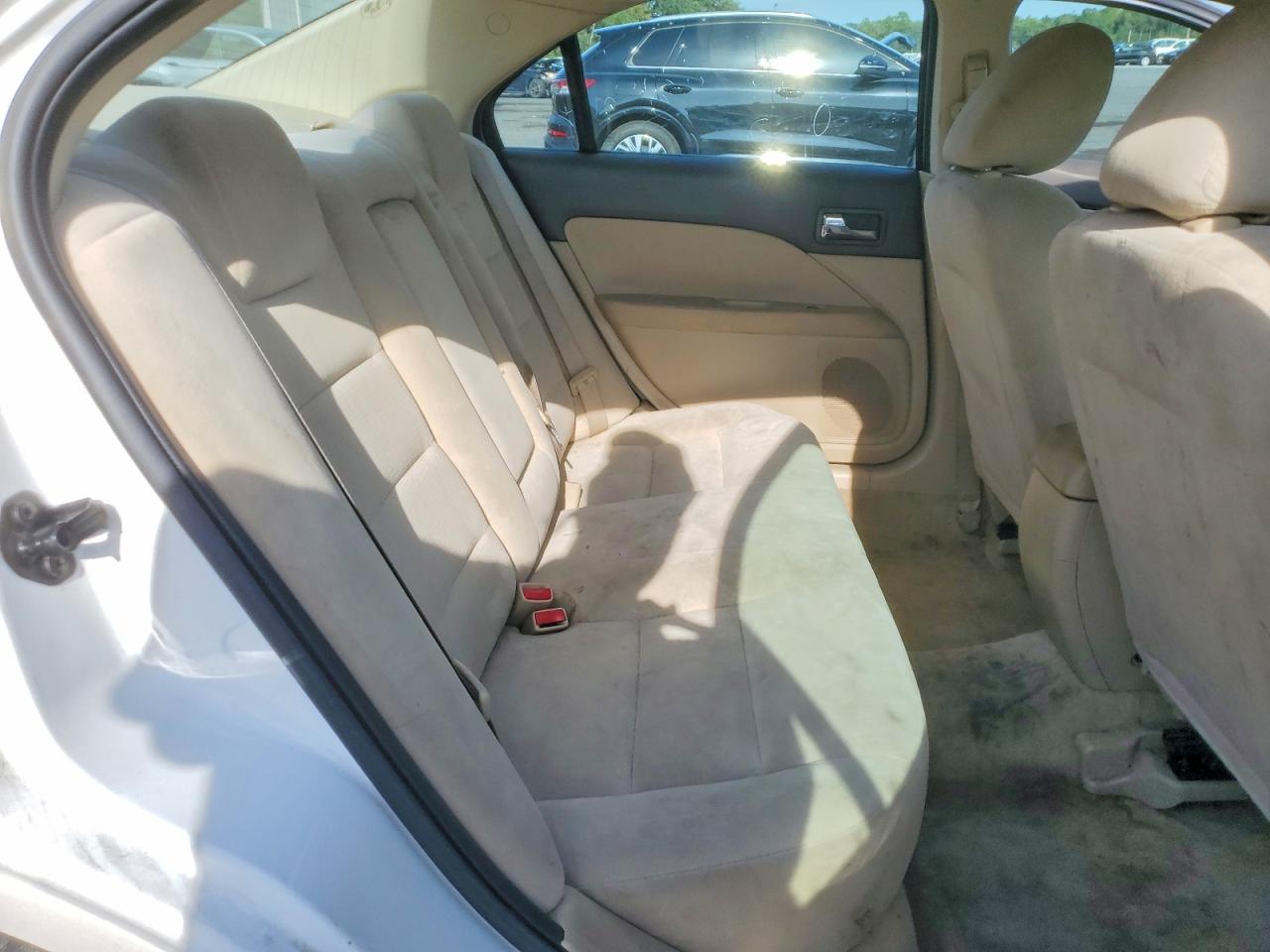 2009 Ford Fusion S White vin: 3FAHP06Z39R153625