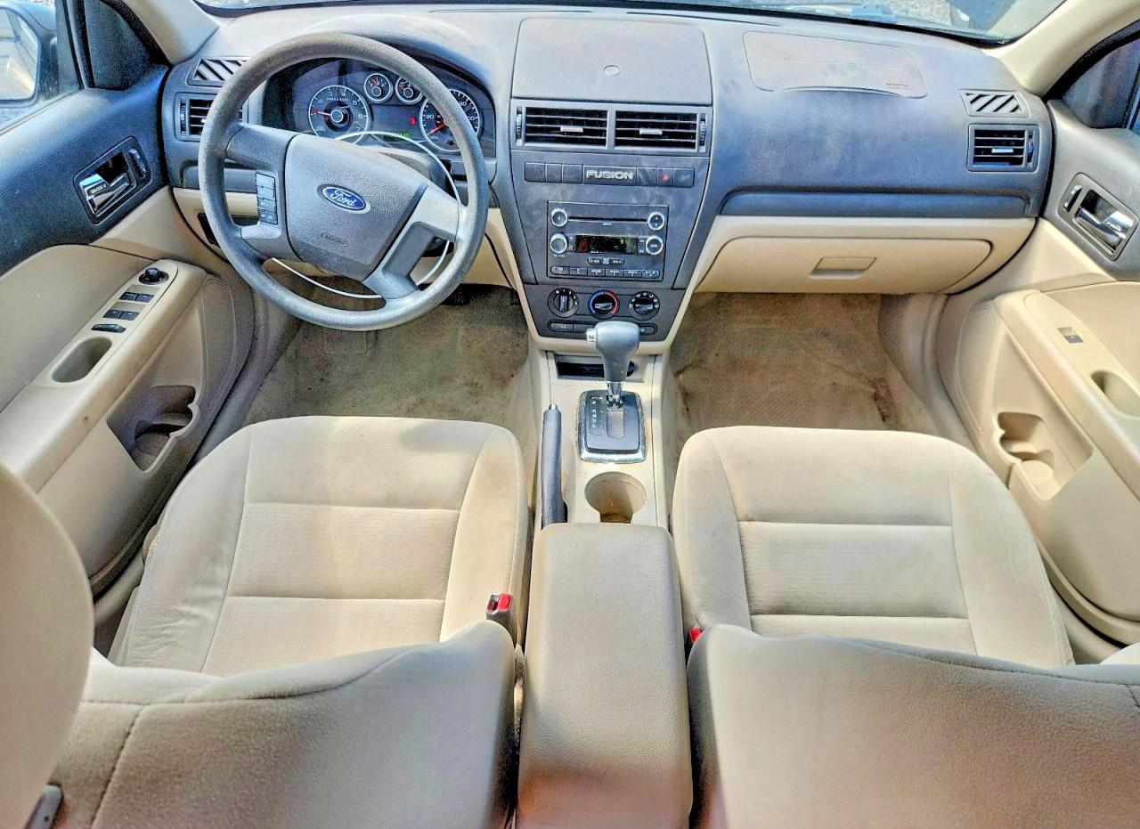 2008 Ford Fusion S Black vin: 3FAHP06Z48R111365