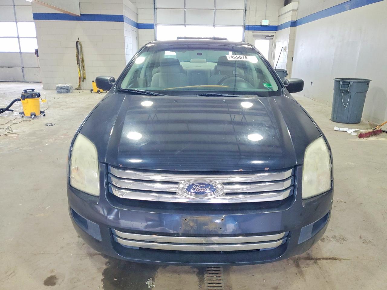 2008 Ford Fusion S Blue vin: 3FAHP06Z48R235135