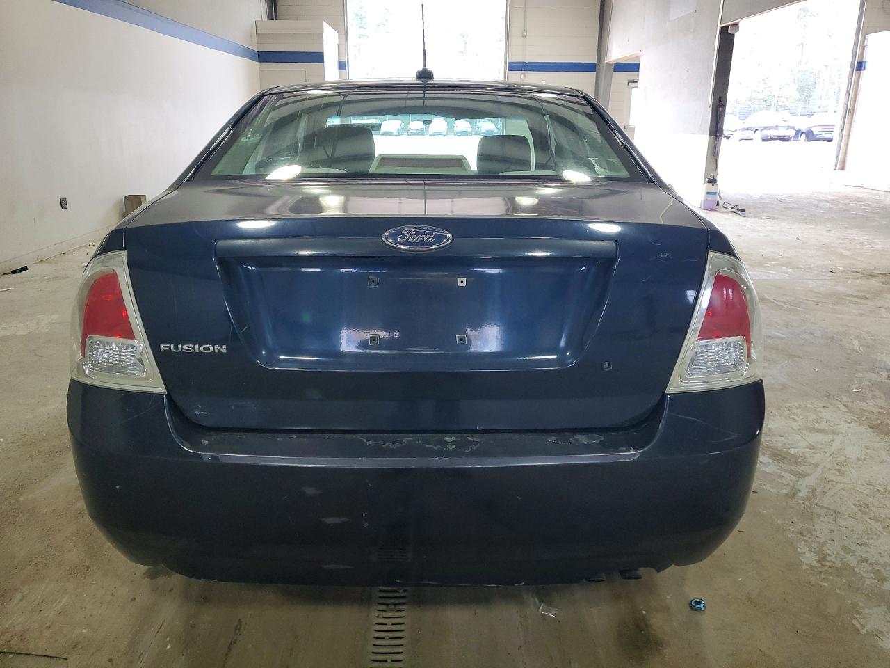 2008 Ford Fusion S Blue vin: 3FAHP06Z48R235135