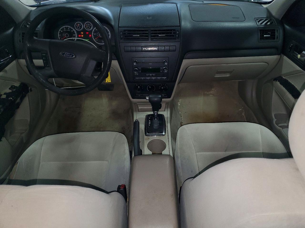 2008 Ford Fusion S Blue vin: 3FAHP06Z48R235135