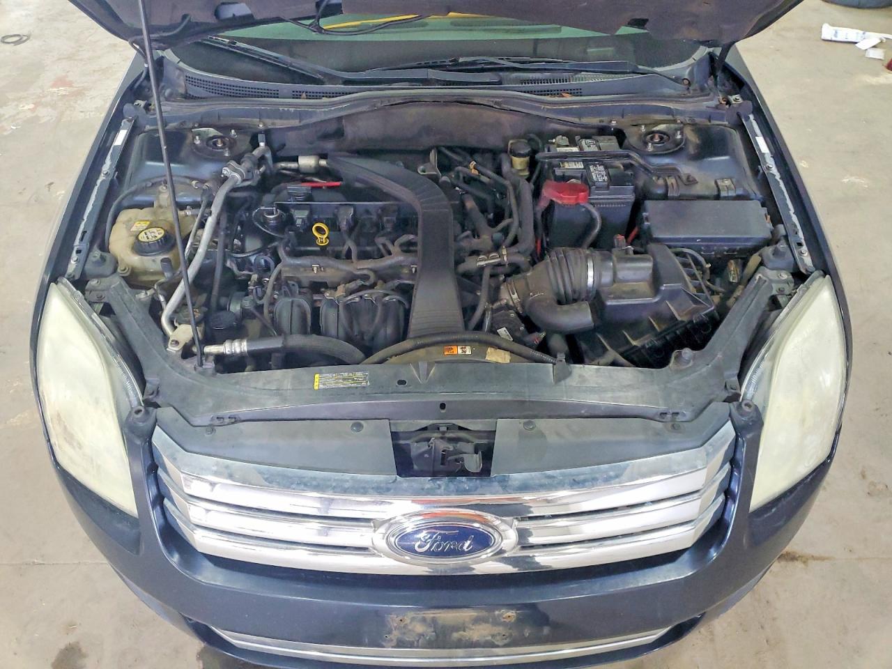 2008 Ford Fusion S Blue vin: 3FAHP06Z48R235135