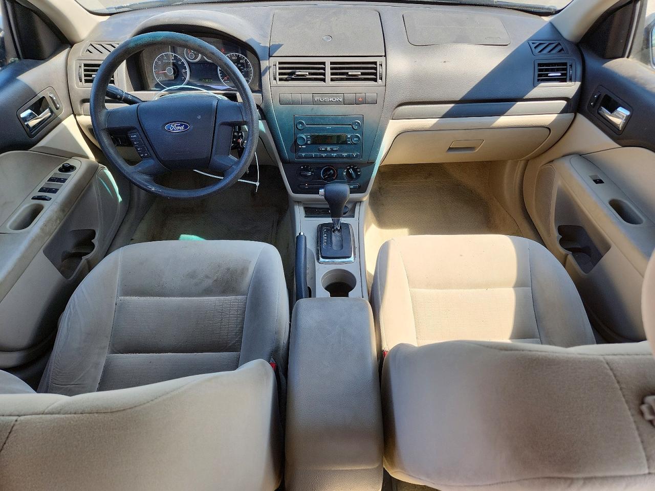 2007 Ford Fusion S Blue vin: 3FAHP06Z57R224644
