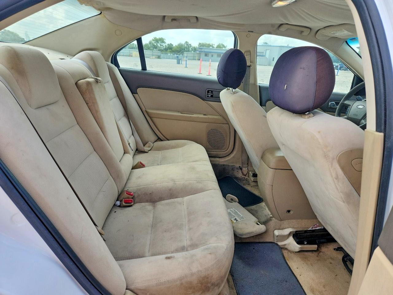 2007 Ford Fusion S White vin: 3FAHP06Z57R234882