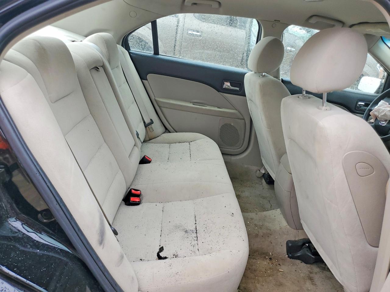 2007 Ford Fusion S Black vin: 3FAHP06Z57R275433