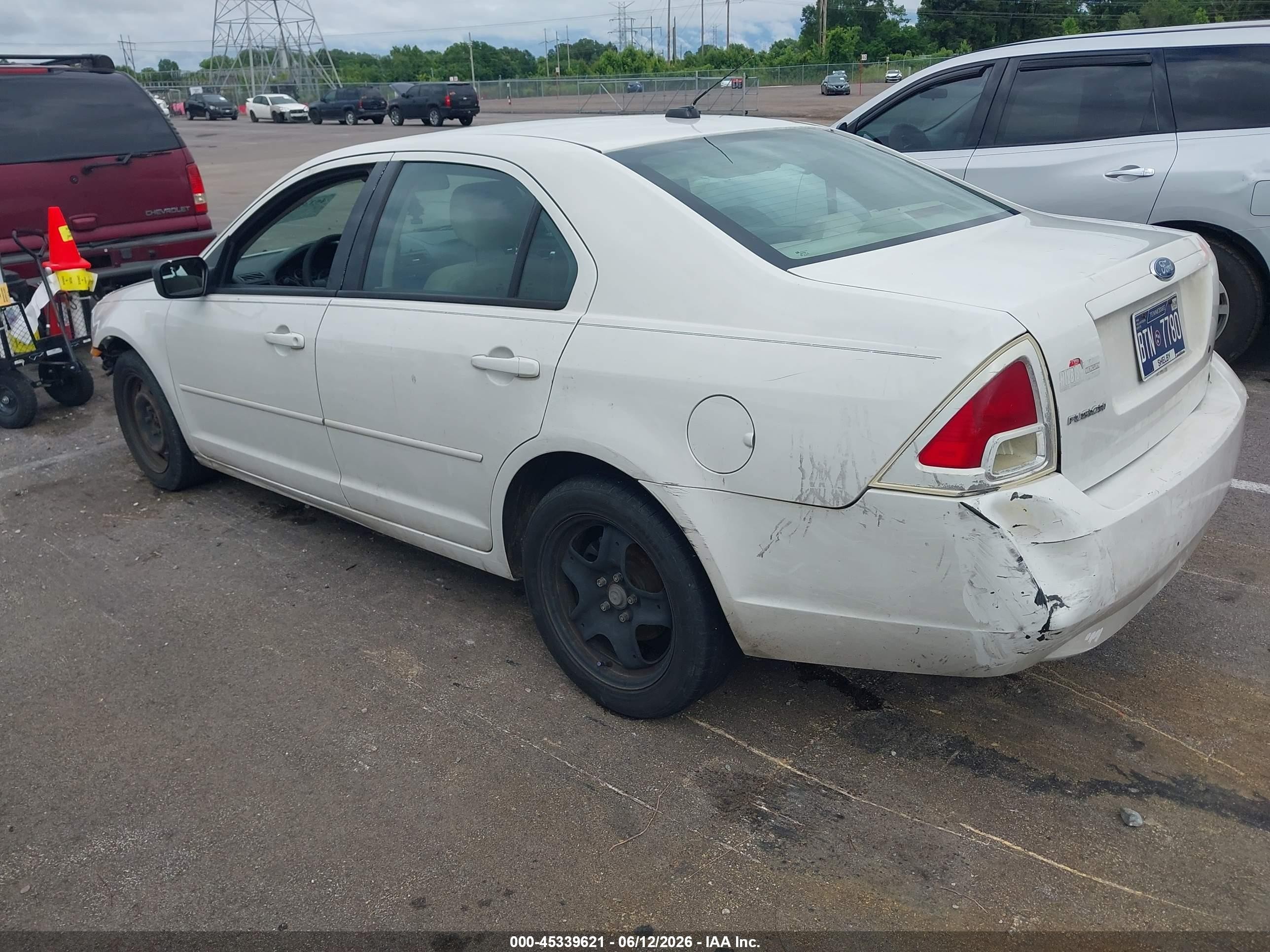 2008 Ford Fusion S Tan vin: 3FAHP06Z58R174801