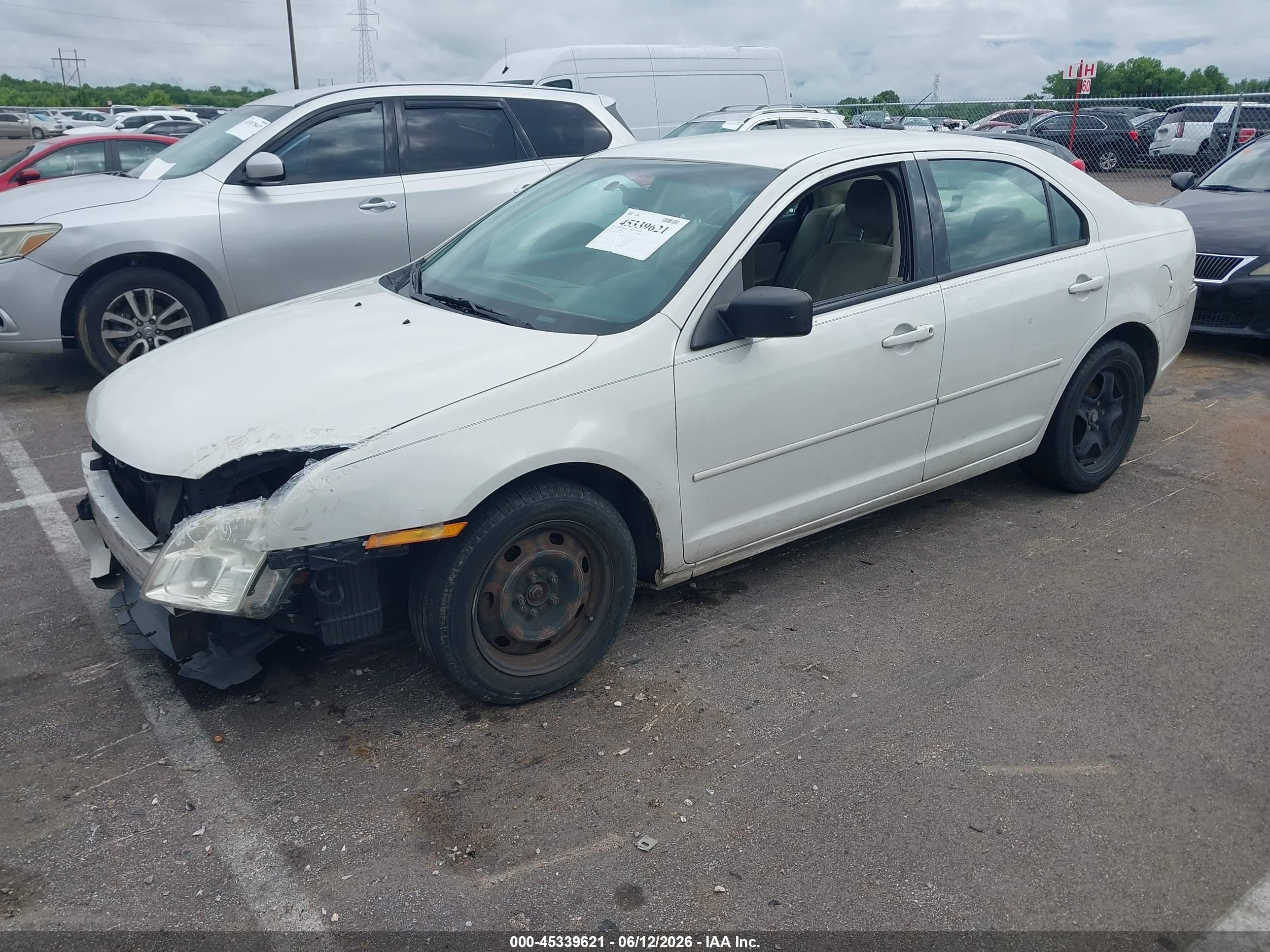 2008 Ford Fusion S Tan vin: 3FAHP06Z58R174801