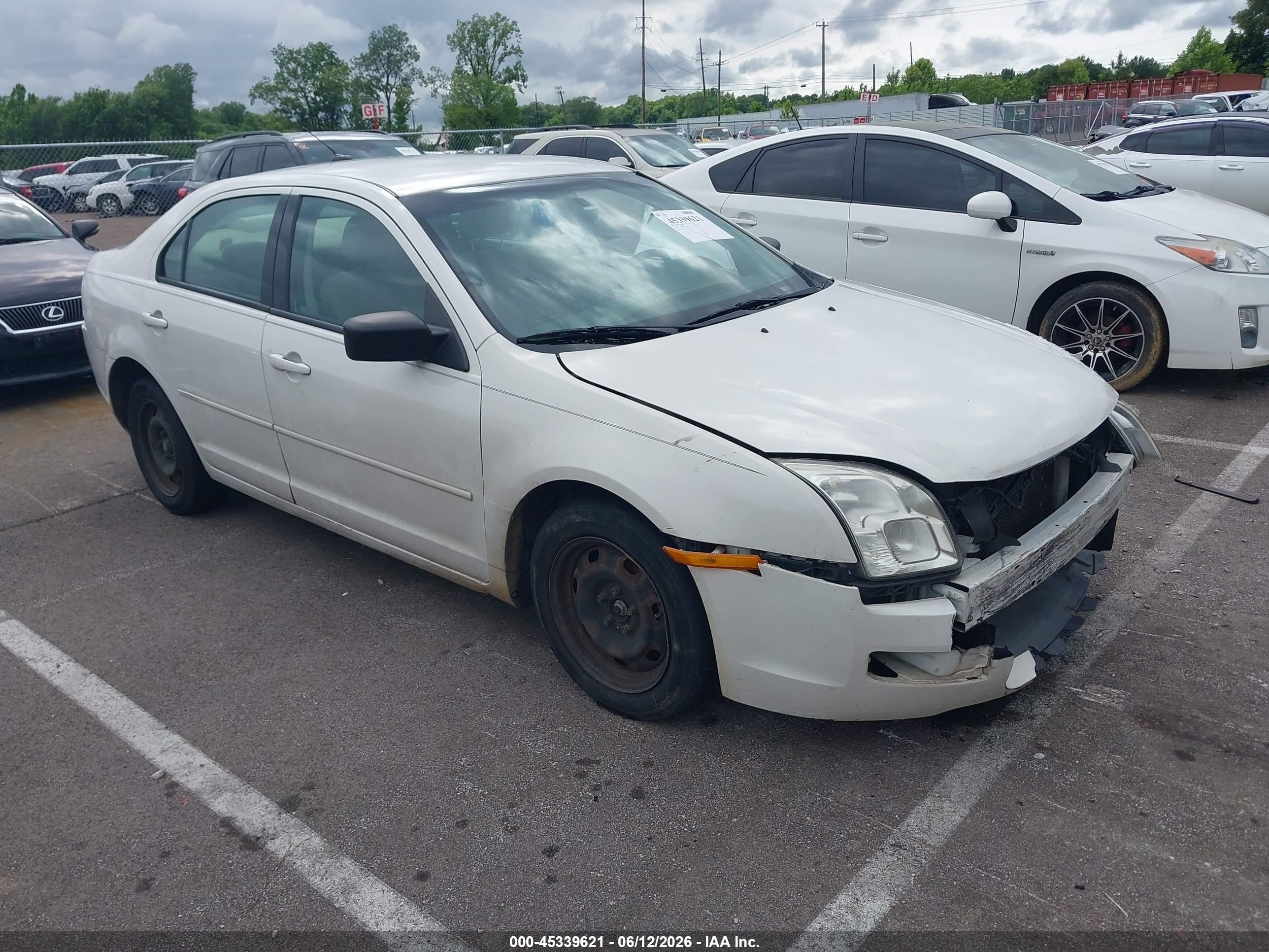 2008 Ford Fusion S Tan vin: 3FAHP06Z58R174801