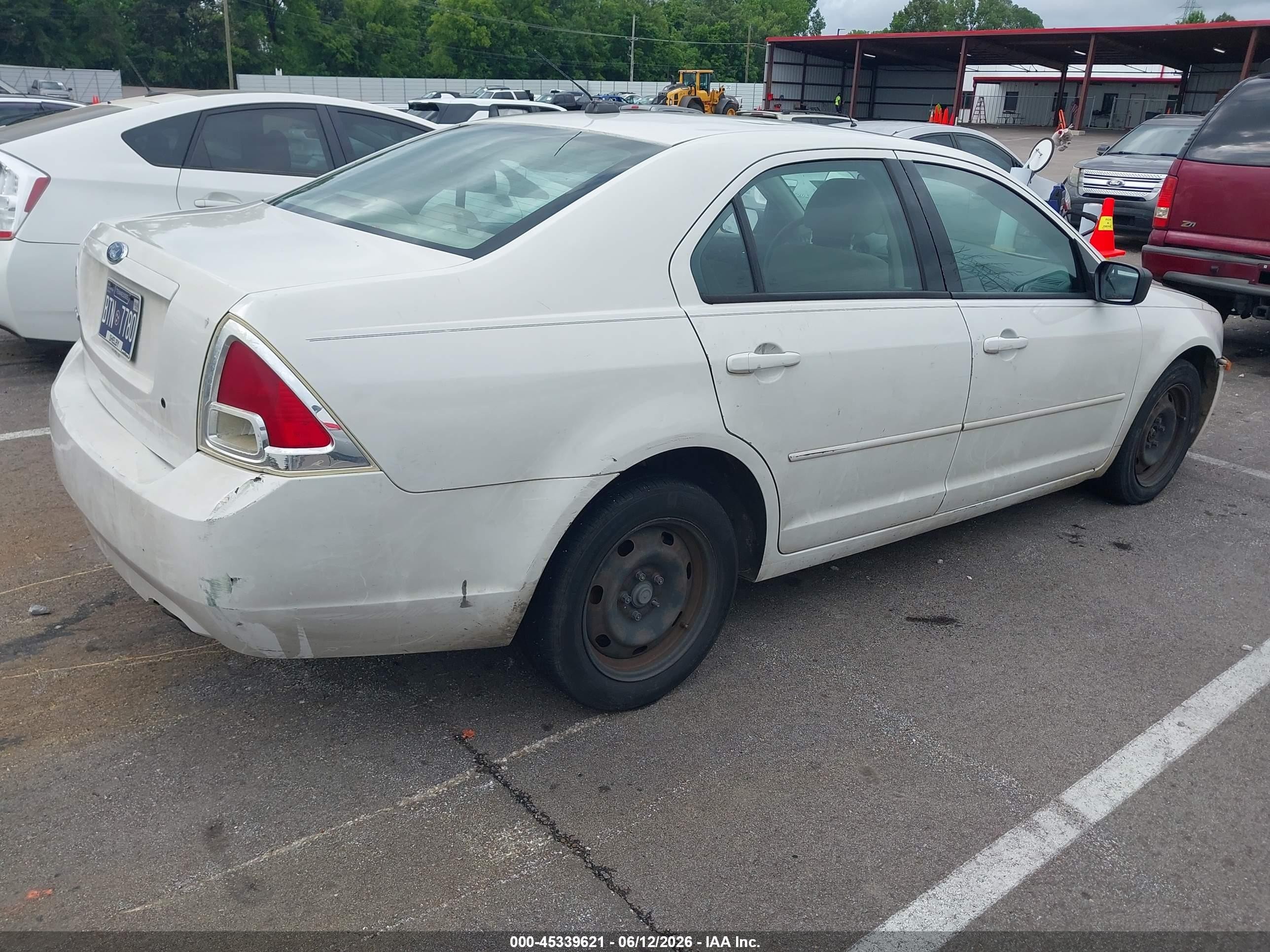 2008 Ford Fusion S Tan vin: 3FAHP06Z58R174801