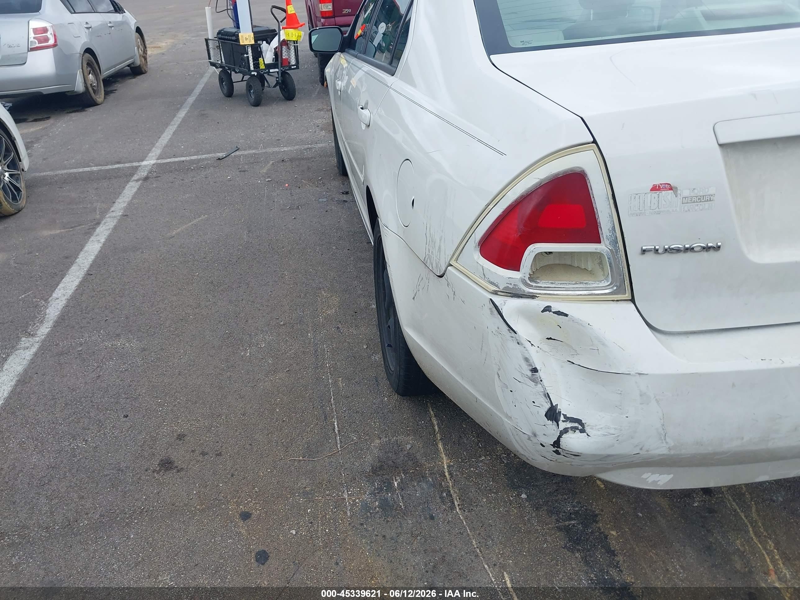 2008 Ford Fusion S Tan vin: 3FAHP06Z58R174801