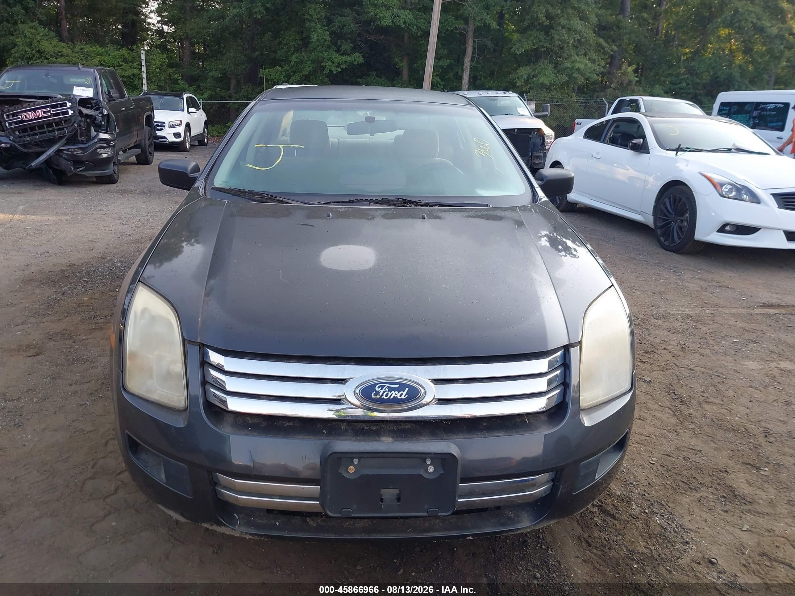 2007 Ford Fusion S Gray vin: 3FAHP06Z67R224118