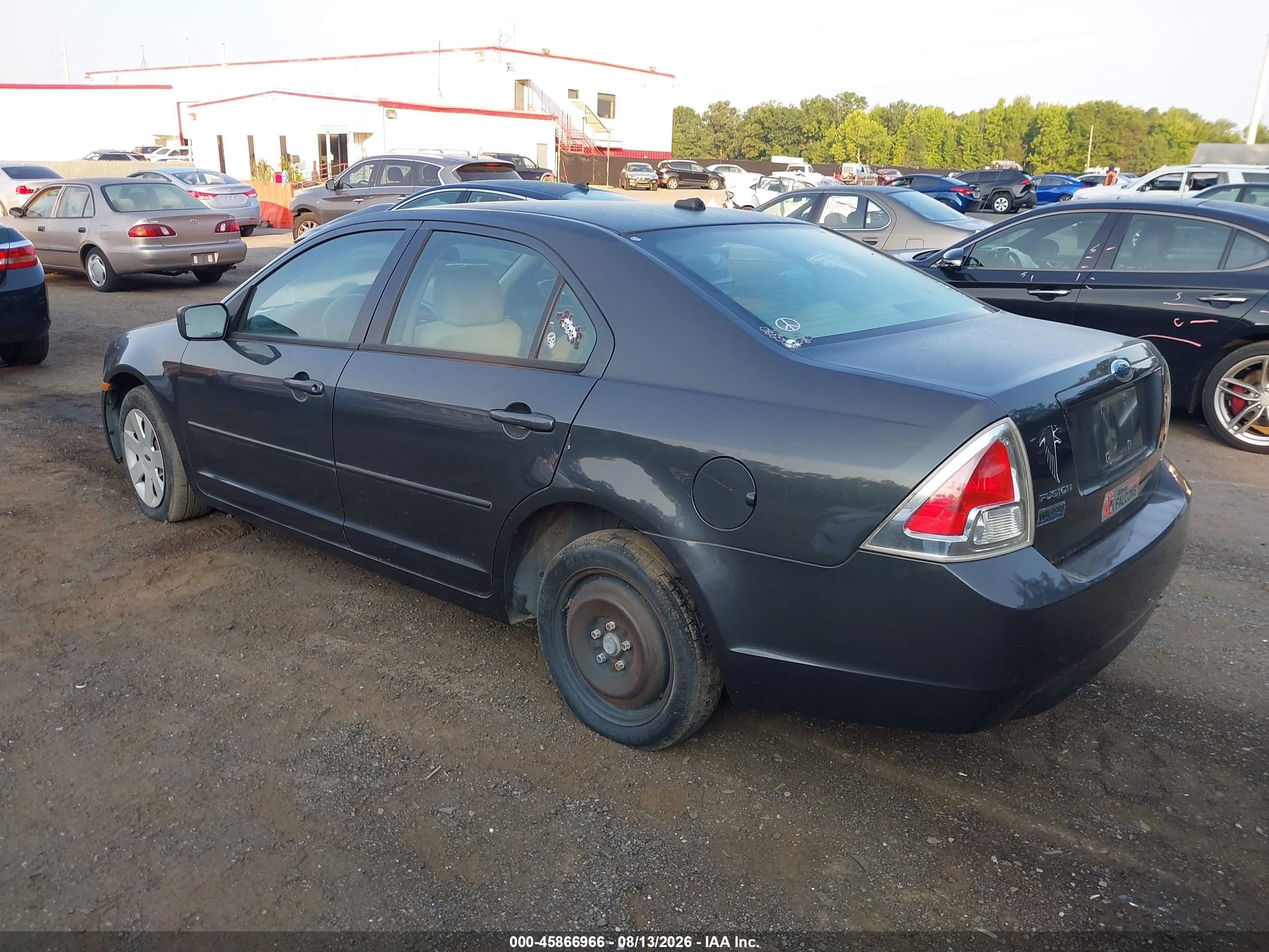 2007 Ford Fusion S Gray vin: 3FAHP06Z67R224118