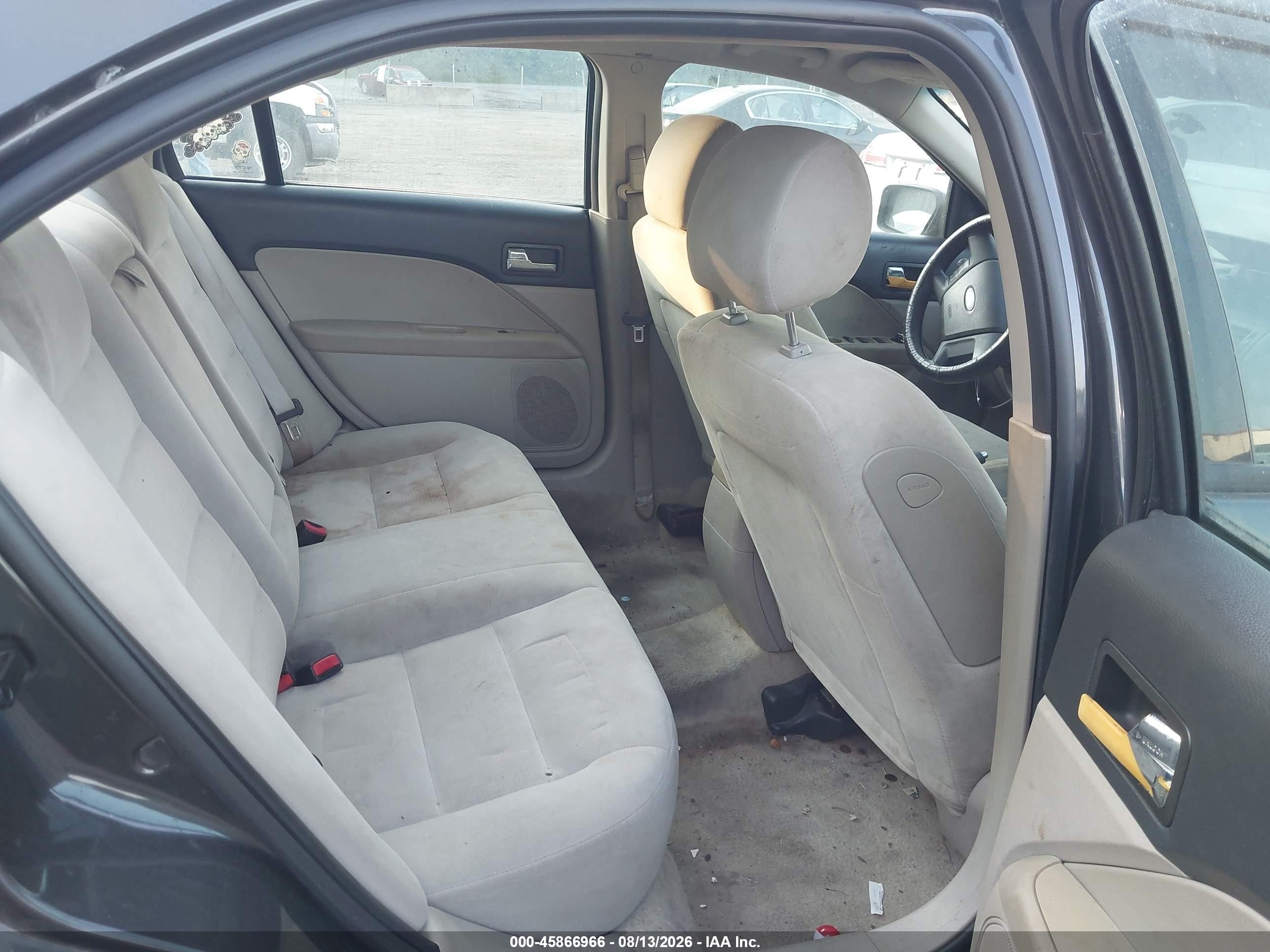 2007 Ford Fusion S Gray vin: 3FAHP06Z67R224118