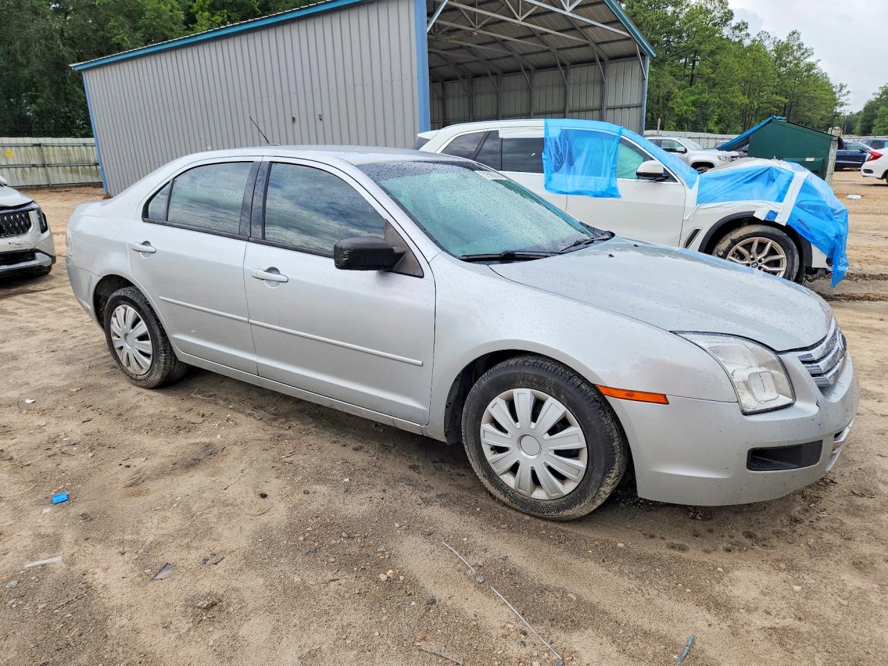 2009 Ford Fusion S Silver vin: 3FAHP06Z69R164179