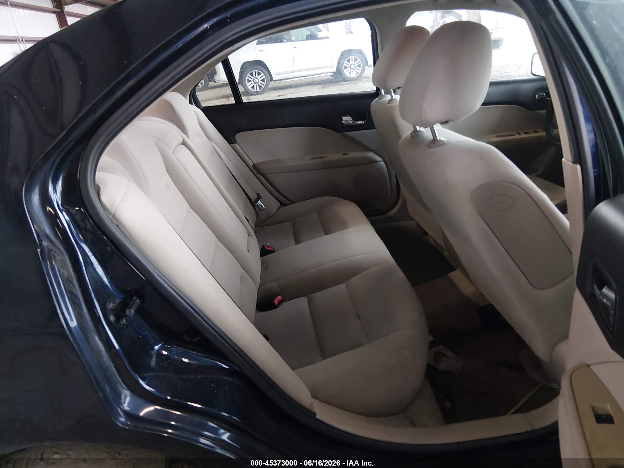 2009 Ford Fusion S Blue vin: 3FAHP06Z69R196954