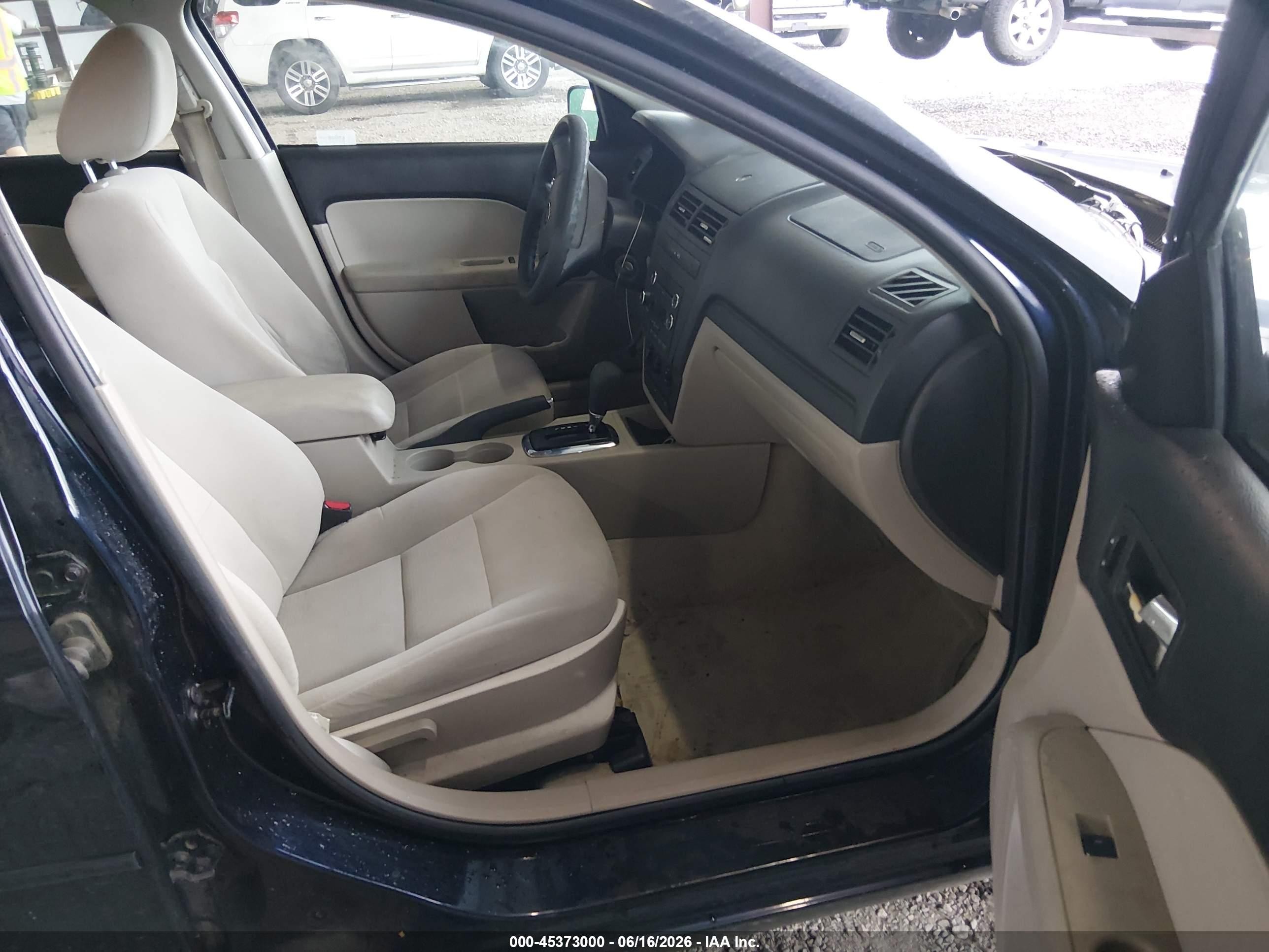 2009 Ford Fusion S Blue vin: 3FAHP06Z69R196954