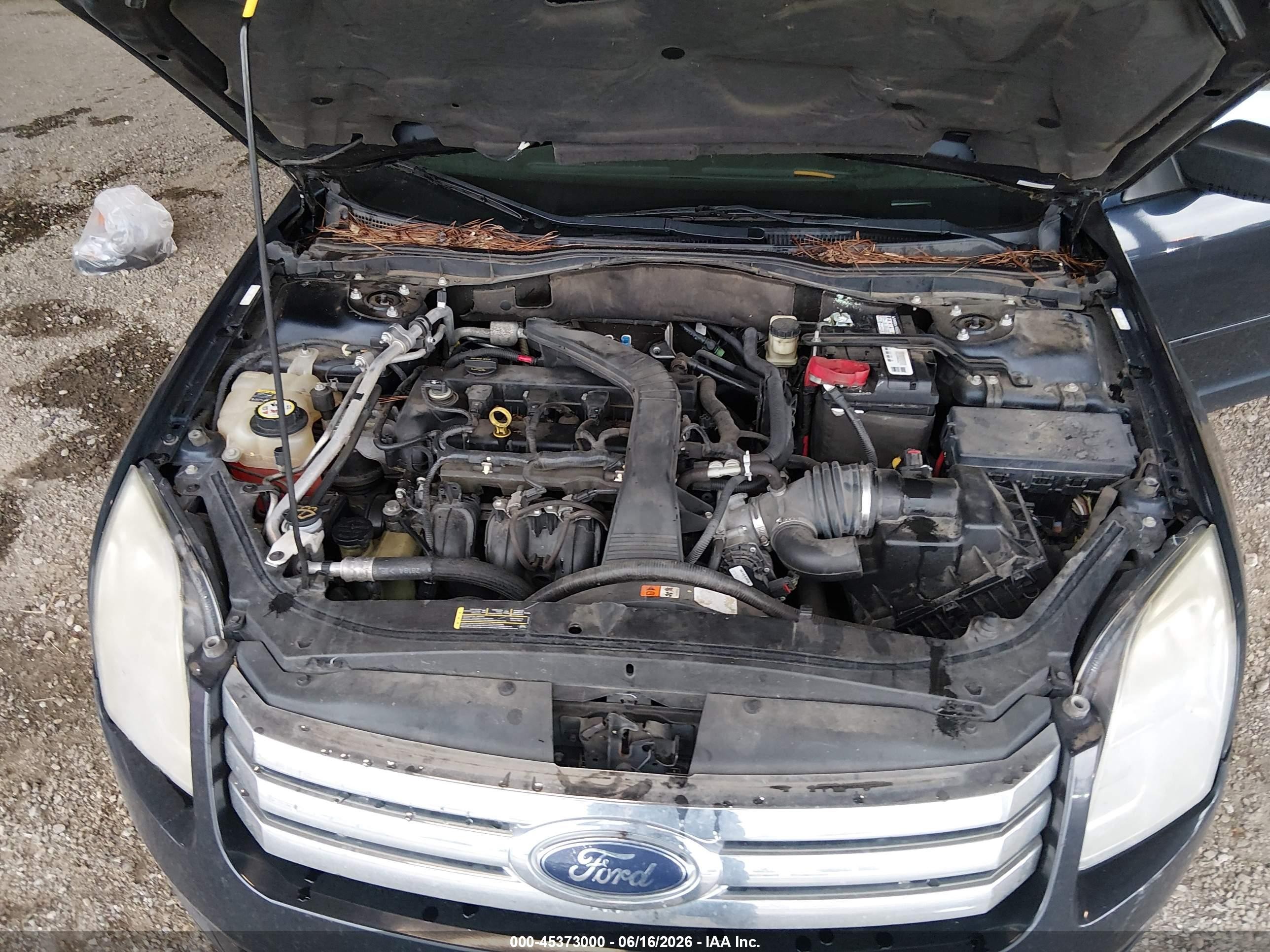 2009 Ford Fusion S Blue vin: 3FAHP06Z69R196954