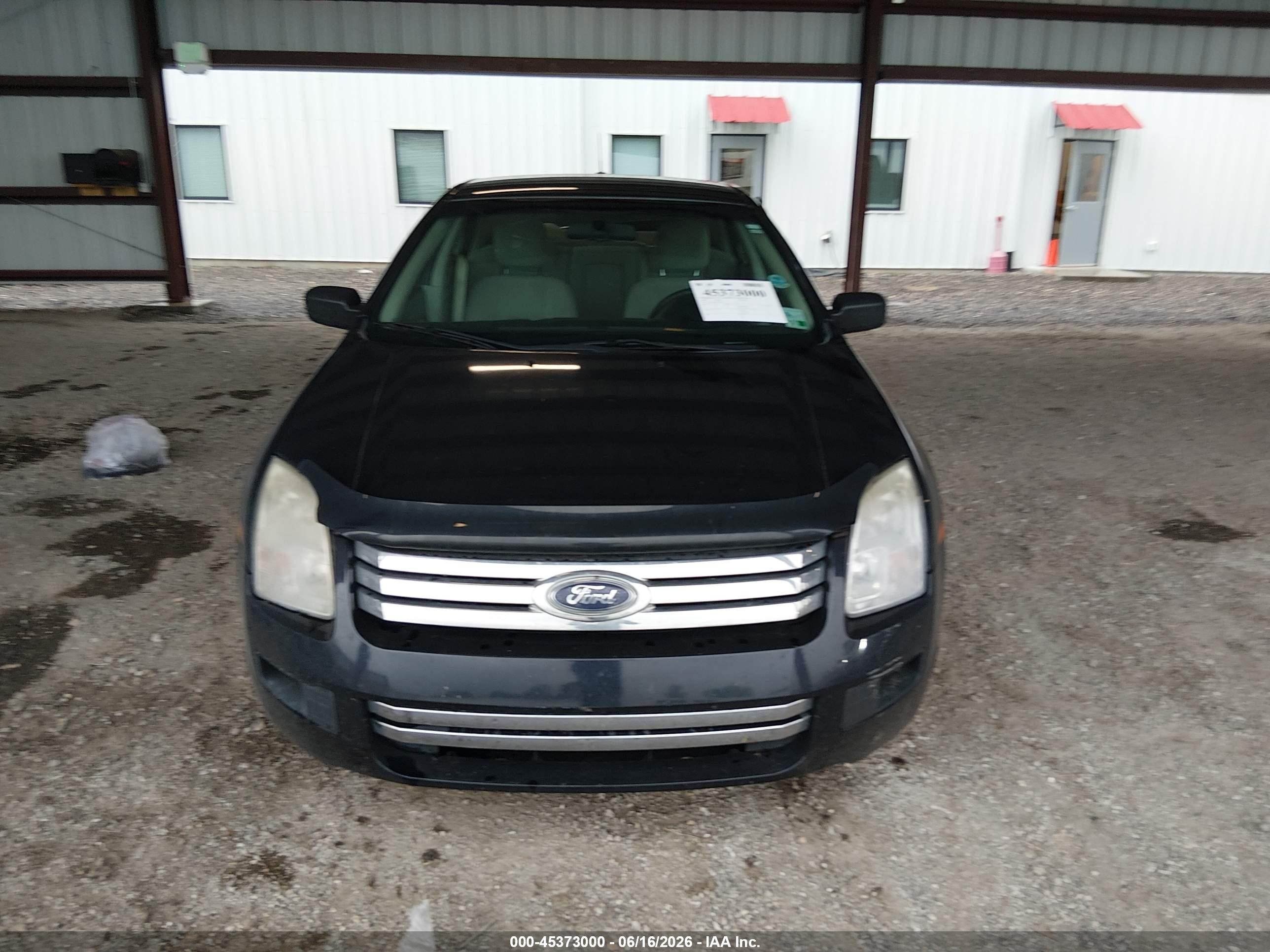 2009 Ford Fusion S Blue vin: 3FAHP06Z69R196954