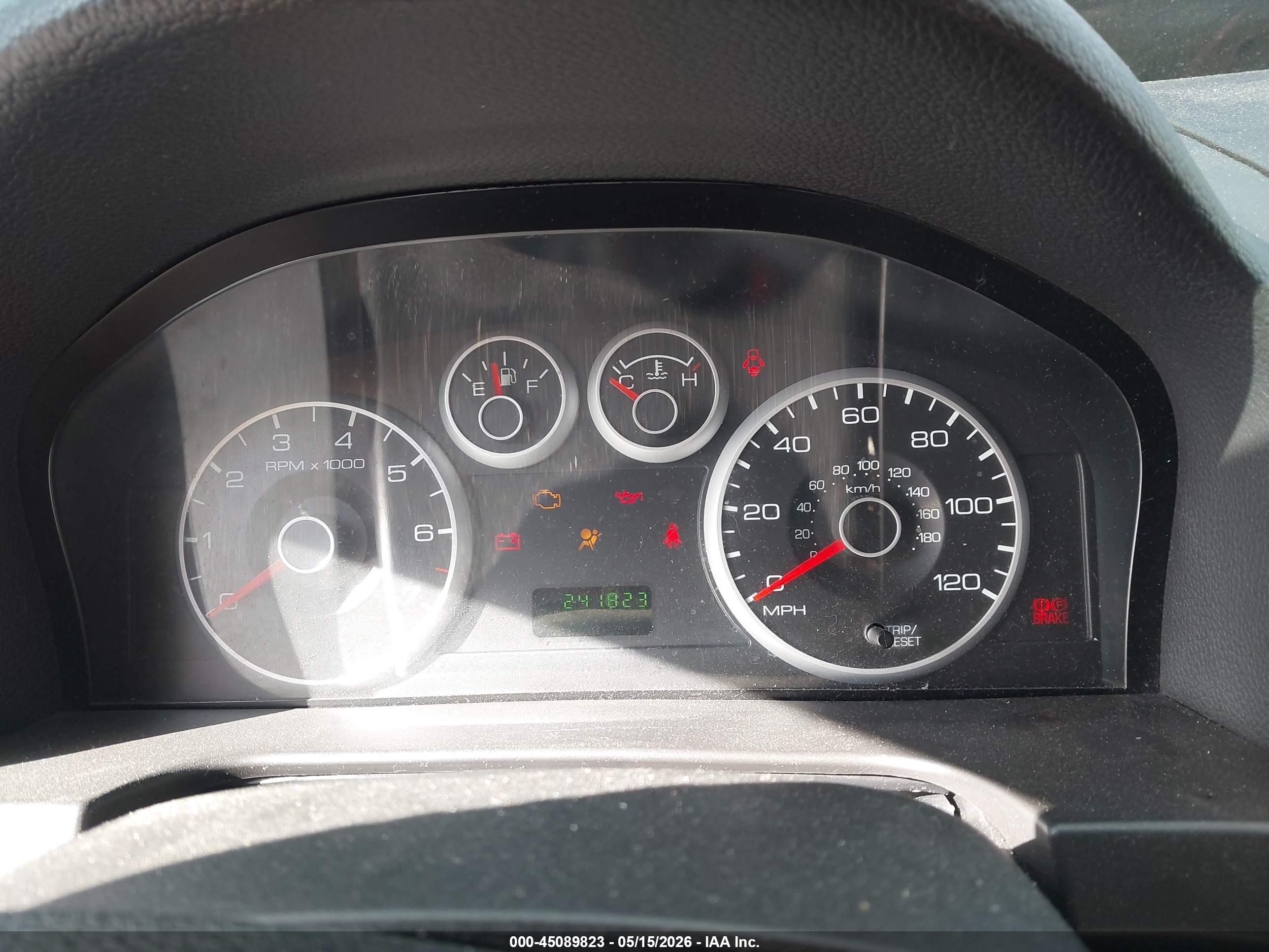 2007 Ford Fusion S Red vin: 3FAHP06Z87R193146